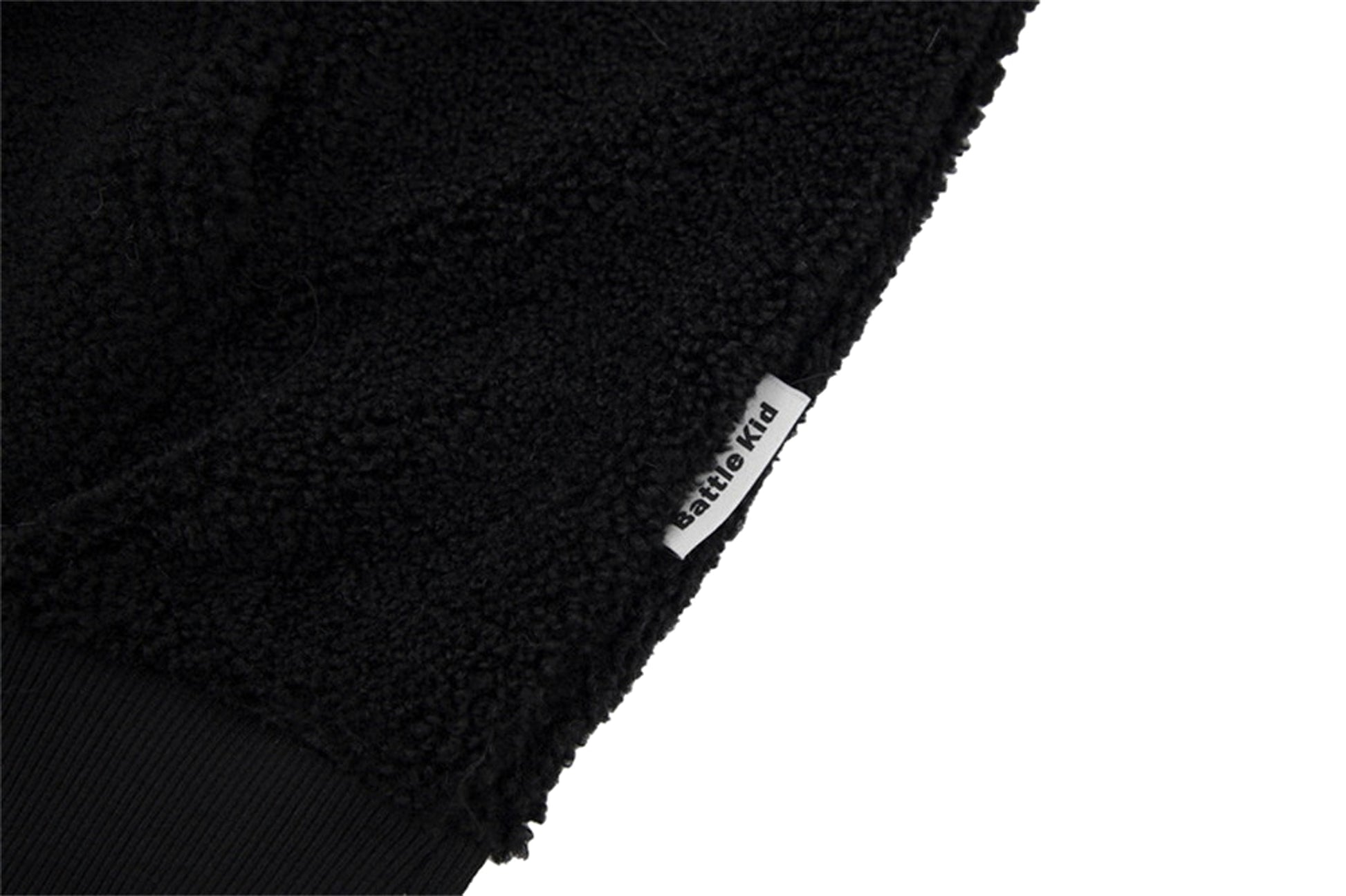 BATTLEKID - Lamb Wool Alphabet Embroidery Hooded Sweater Men - enhanced image 10