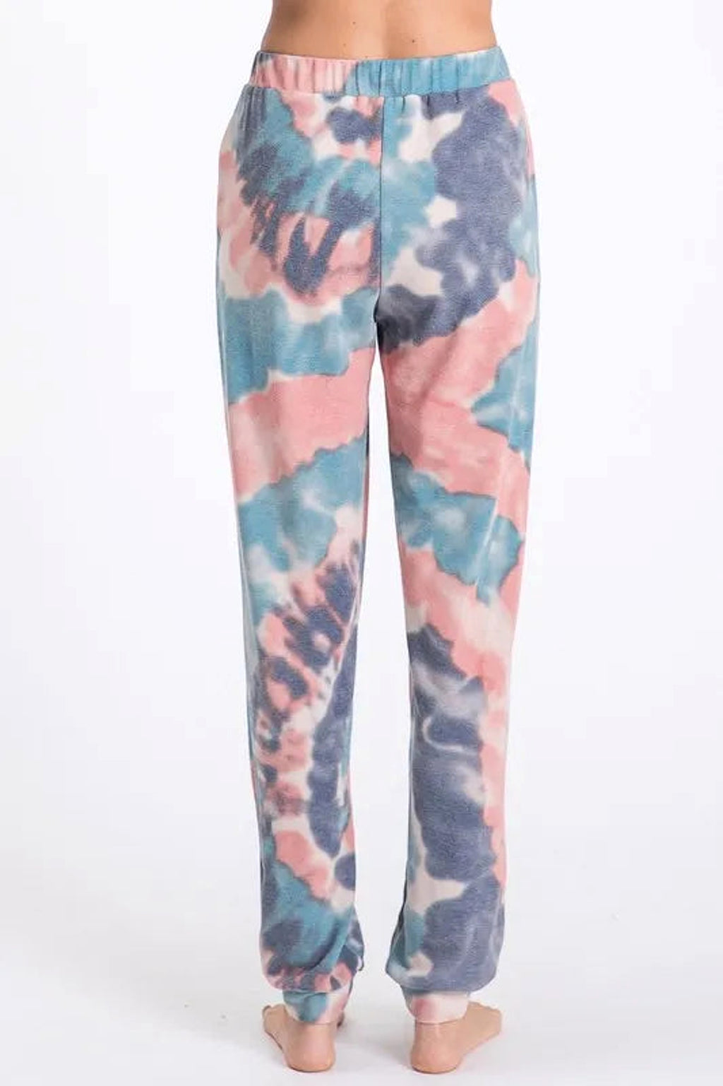 BiBi Tie Dye French Terry Casual Pants - enhanced image 10