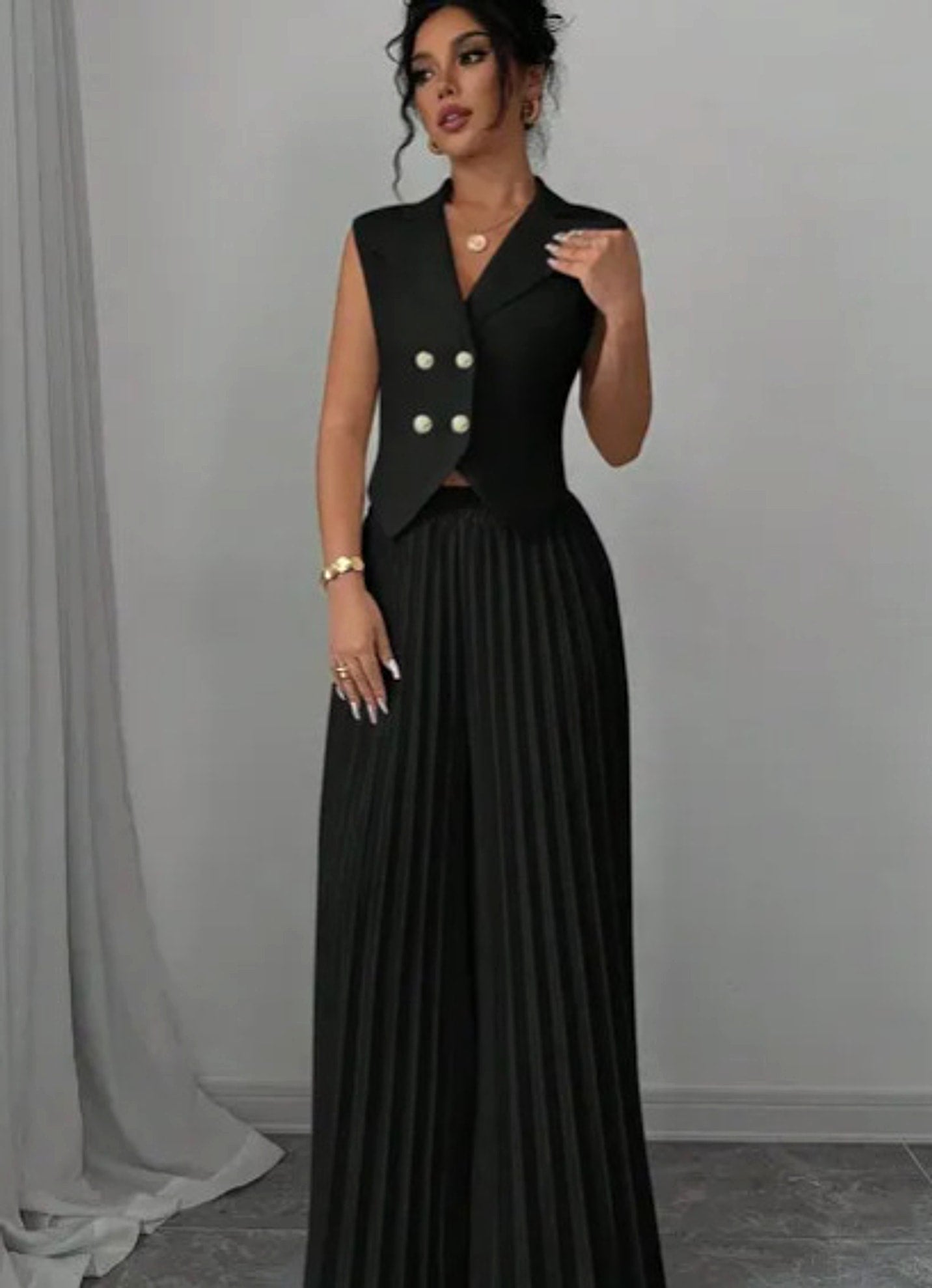 CityMuse Sleeveless Suit Set – Haute Edition 25 - enhanced image 10