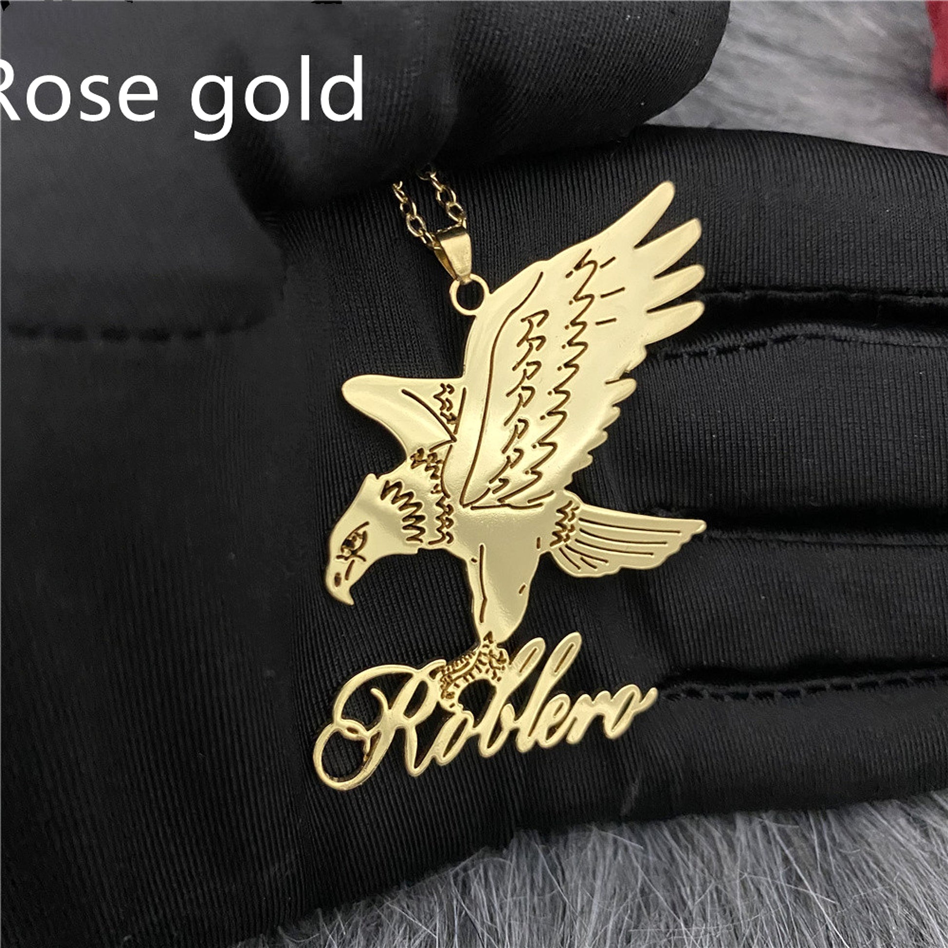 🦅 Custom Animal Pendant Necklace – Bold & Personalized for You - enhanced image 10