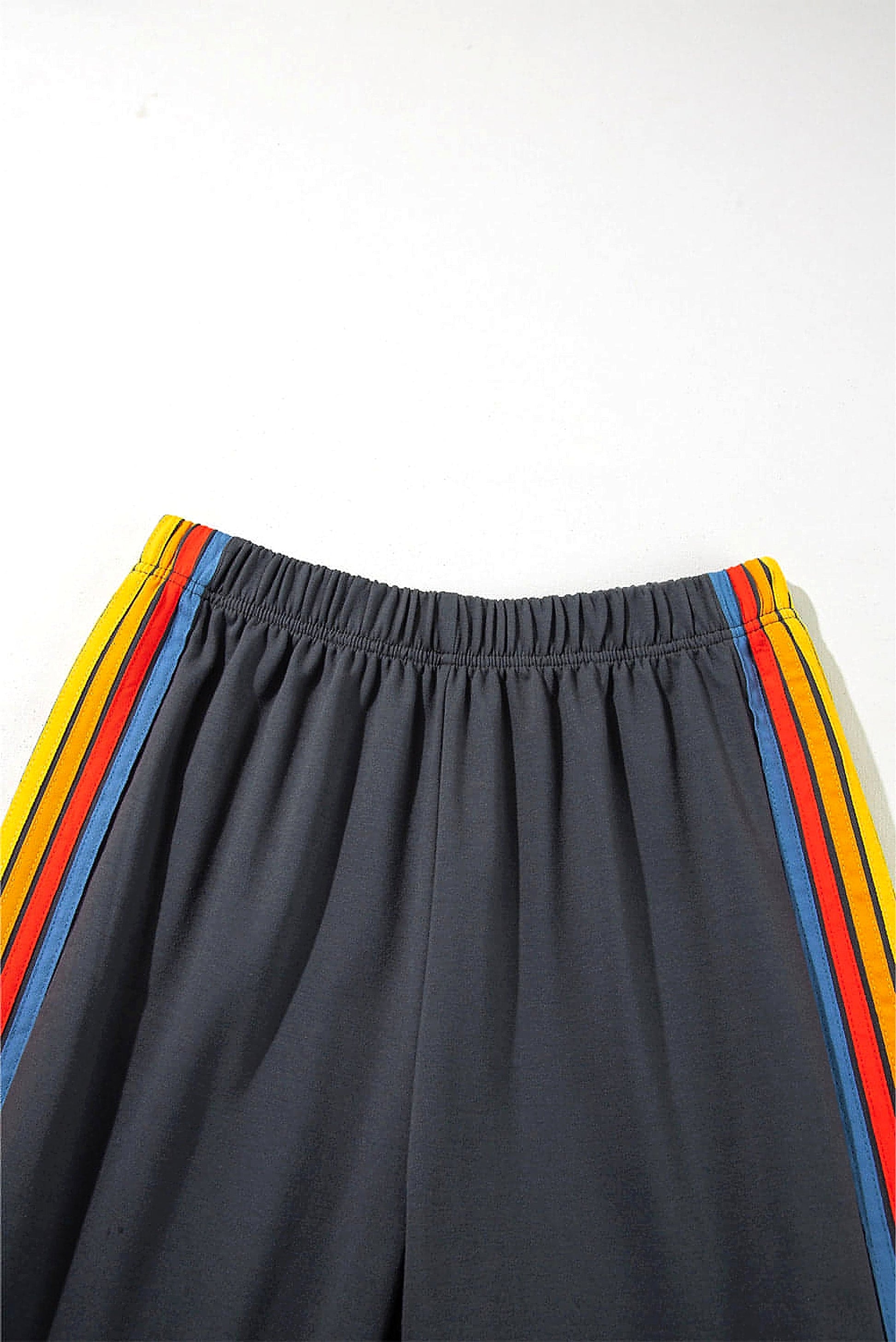 Dark Grey Counting Rainbows High Waist Sweatpants - enhanced image 10