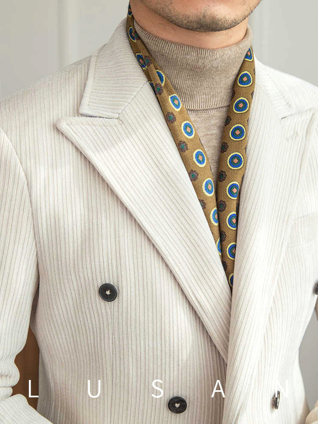 Caverton™ – Double-Breasted Luxury Suit (Autumn Edition) - enhanced image 10