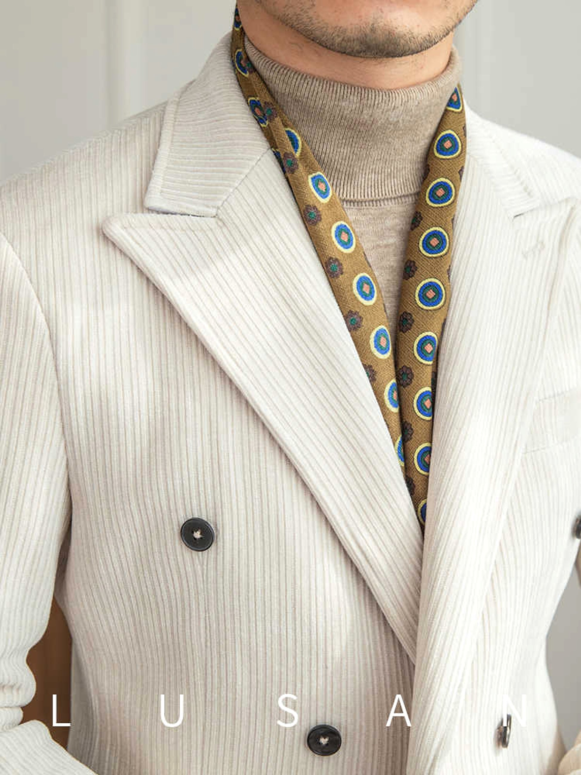 Caverton™ – Double-Breasted Luxury Suit (Autumn Edition) - enhanced image 10