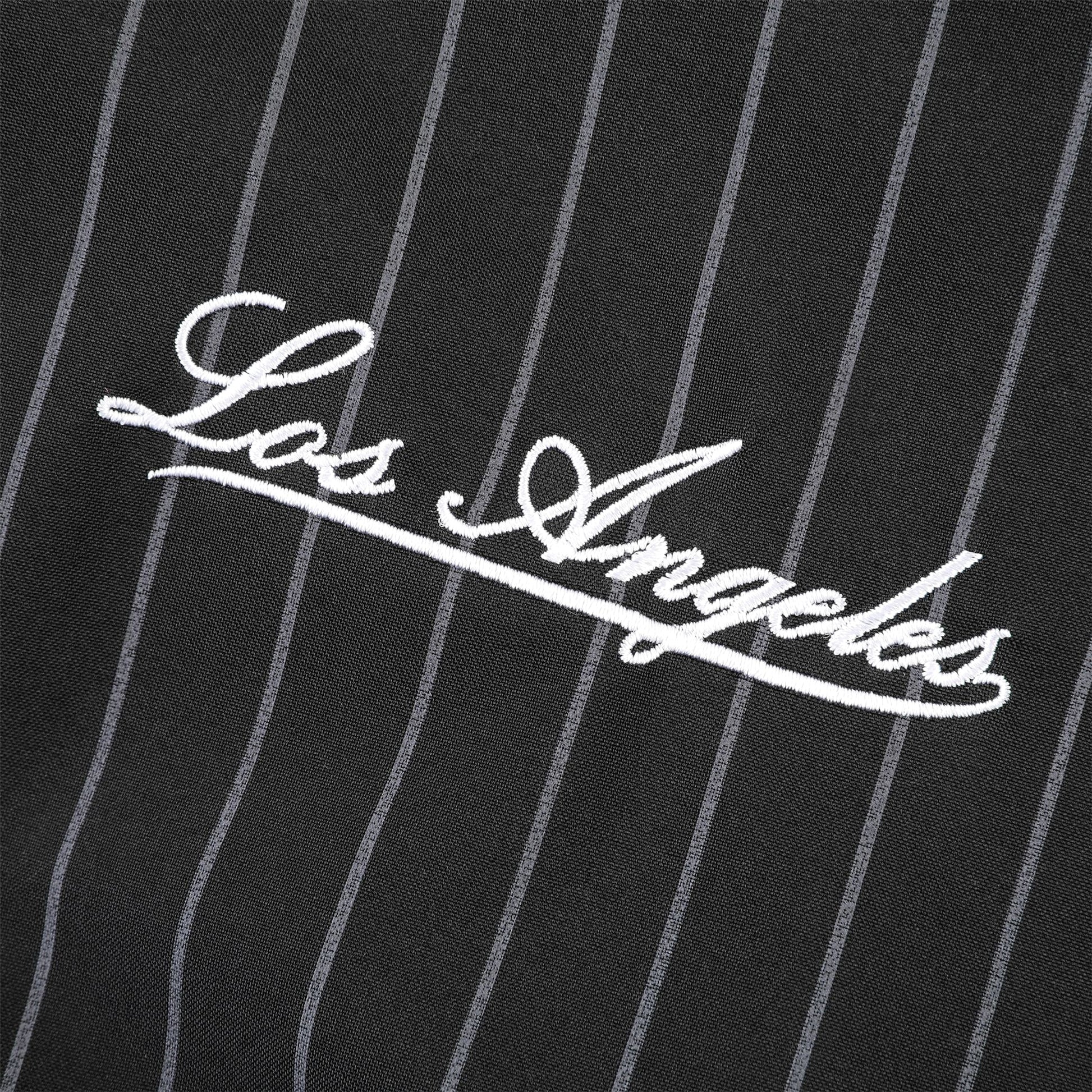European Size Printed Large Picture Vertical Stripes Dressshirt - enhanced image 10