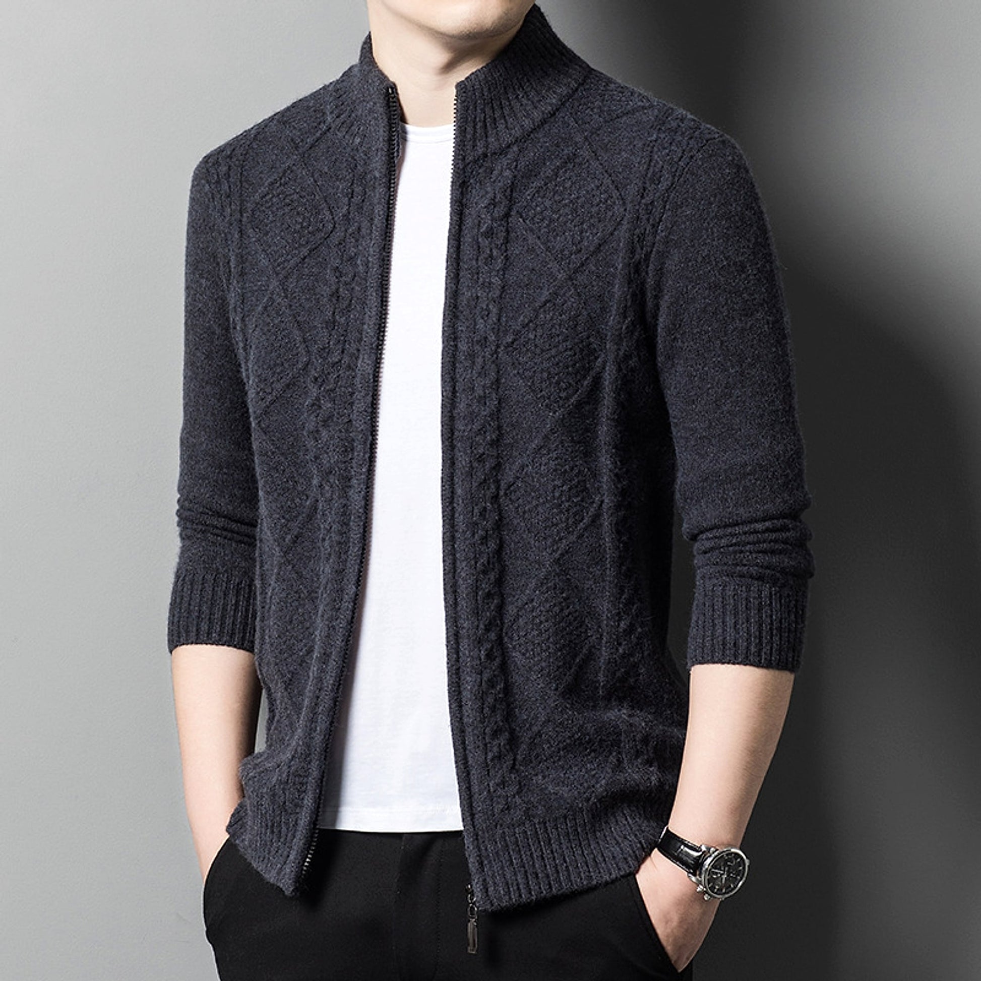 NordZip™ – Half-Turtleneck Zipper Jacket for Men - enhanced image 10