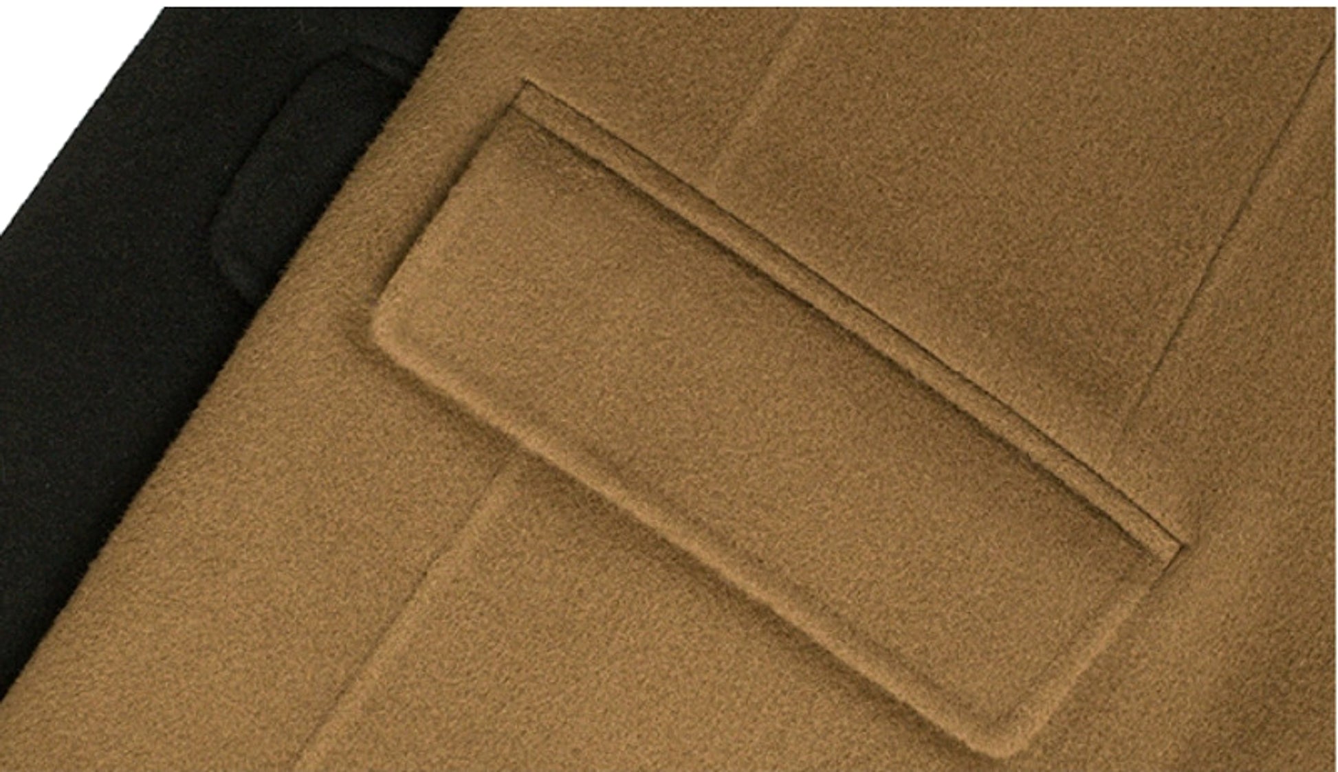 Gun Collar Double-faced Woolen Goods Woolen Suit Wool Coat For Men - enhanced image 10