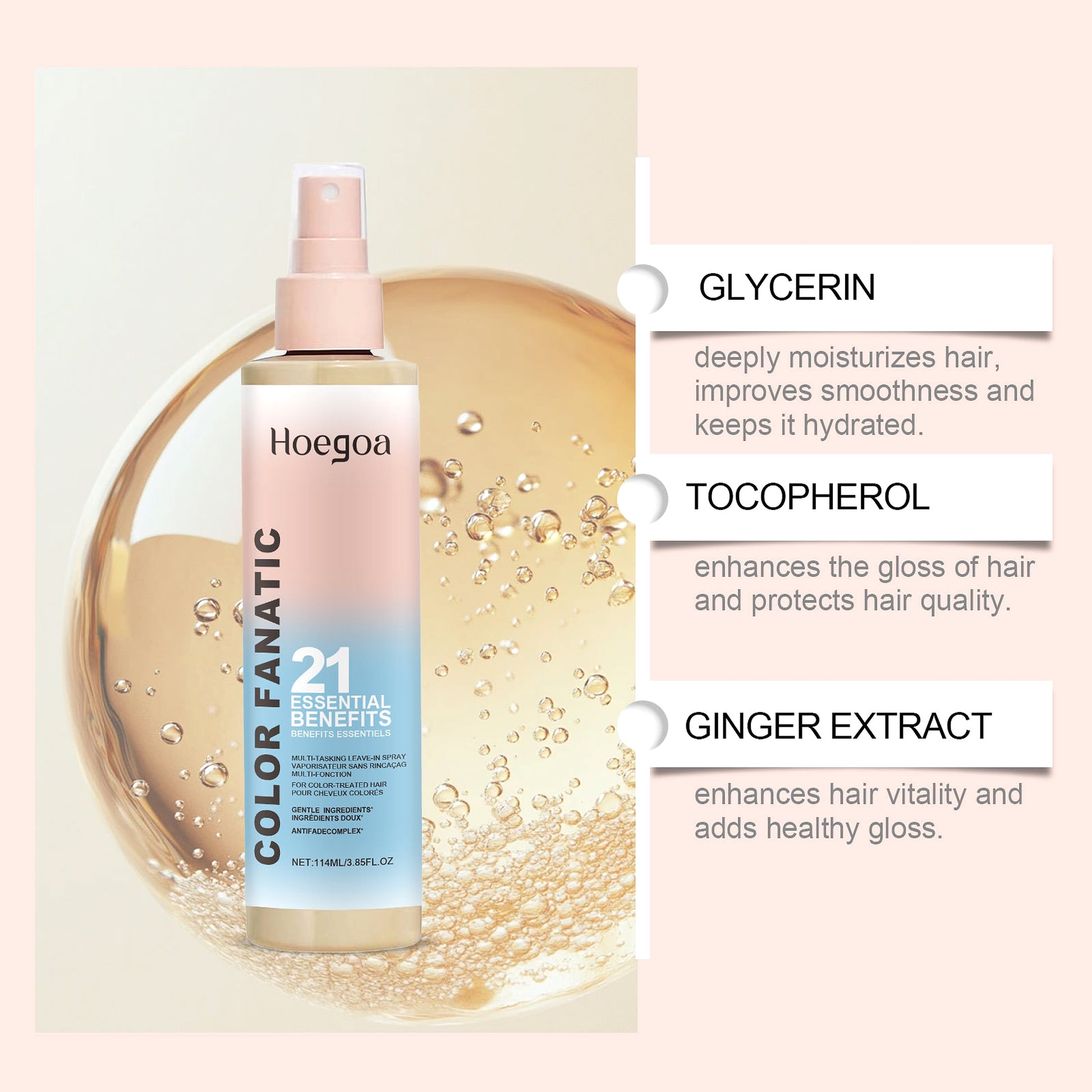 Hoegoa™ COLOR FANATIC 21-in-1 Spray – Color Protection & Smooth Shine - enhanced image 10