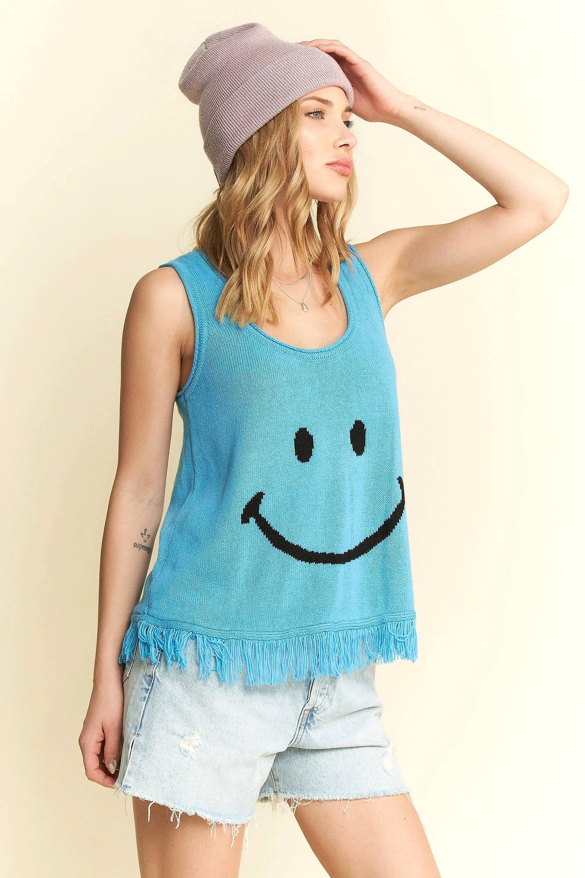 Jade By Jane Smiley Fringe Tank Top - enhanced image 10