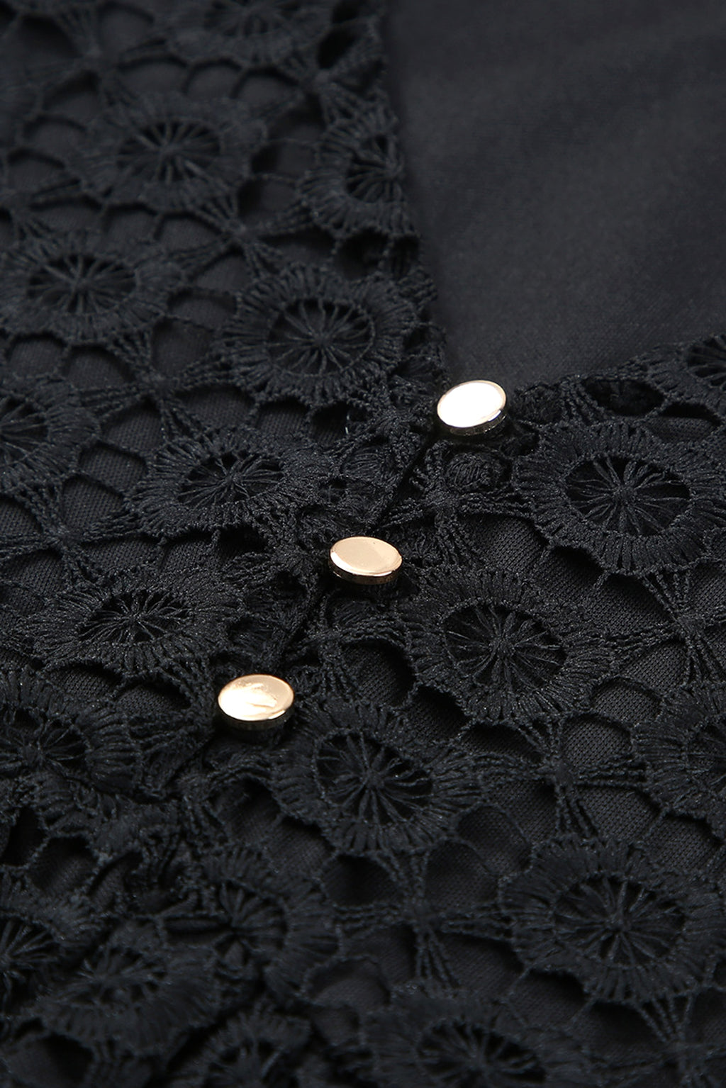 A. Lace Stitching Long Sleeve Dress Women - enhanced image 10