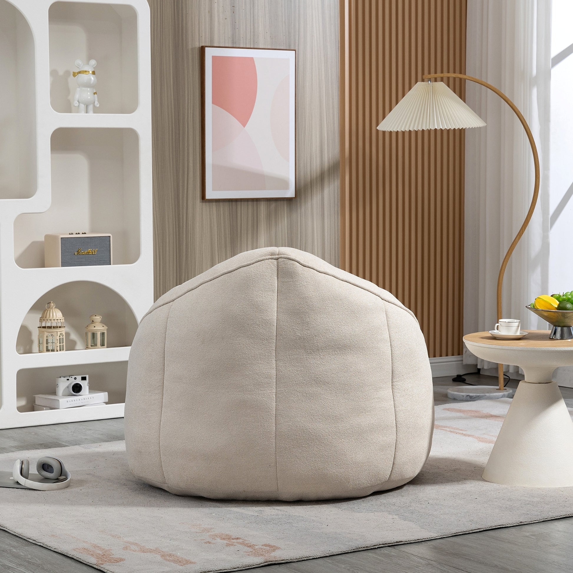 LuneluX_Home – CloudSoft Bean Bag Chair with Footrest - enhanced image 10