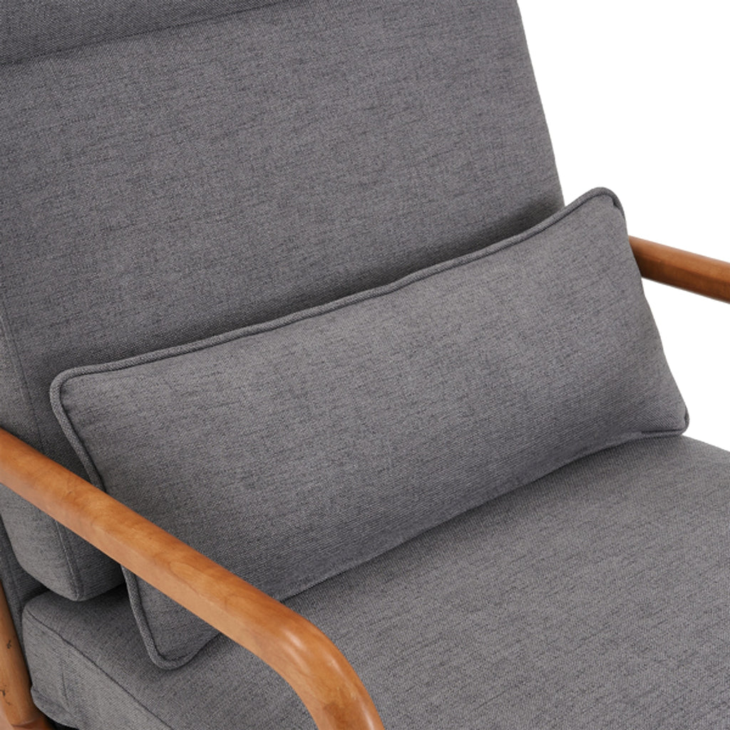 LuneluX_Home – Scandinavian Lounge Chair (Dark Gray) - enhanced image 10