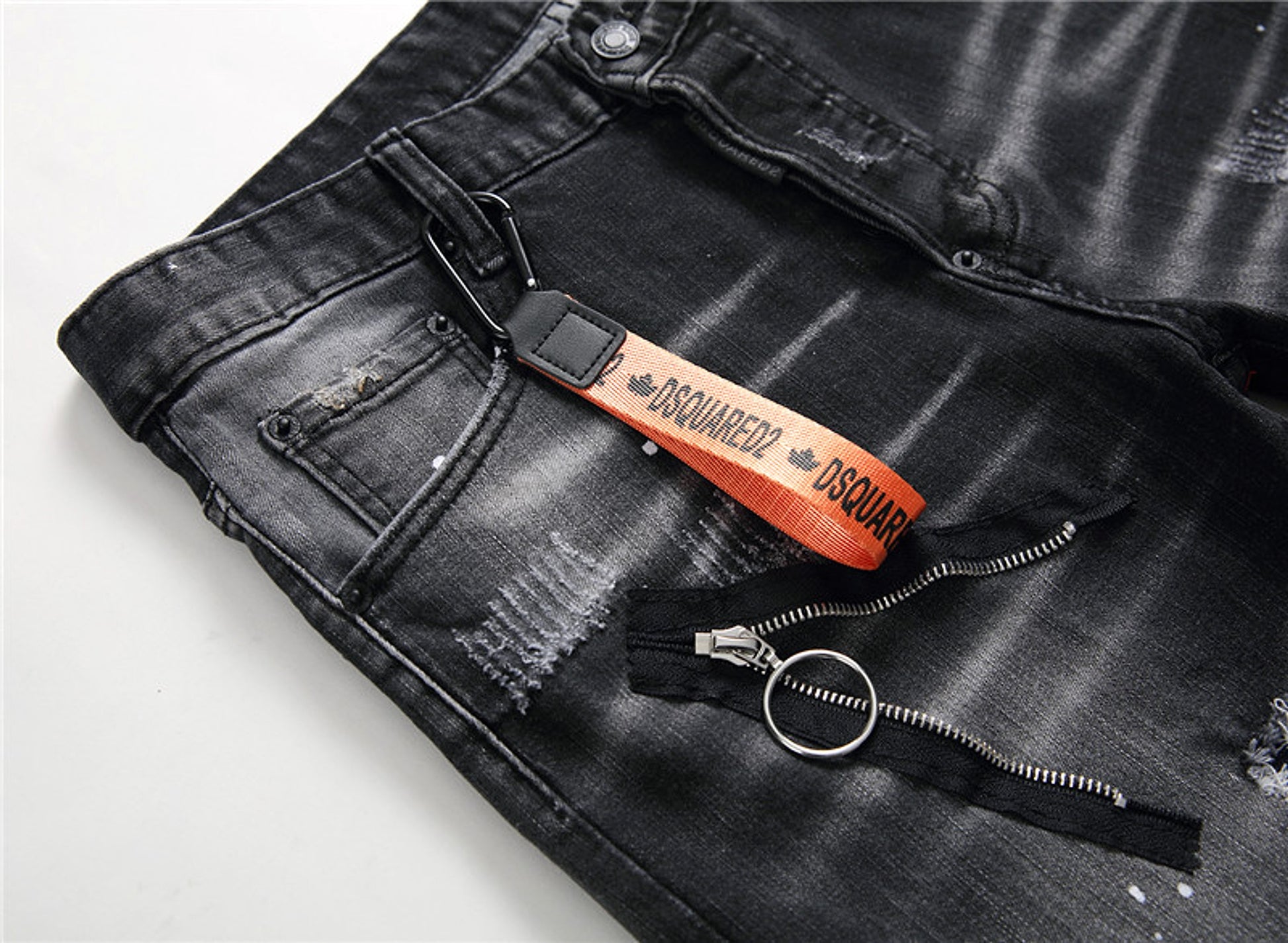 men jeans famous D2 Men slim jeans - enhanced image 10