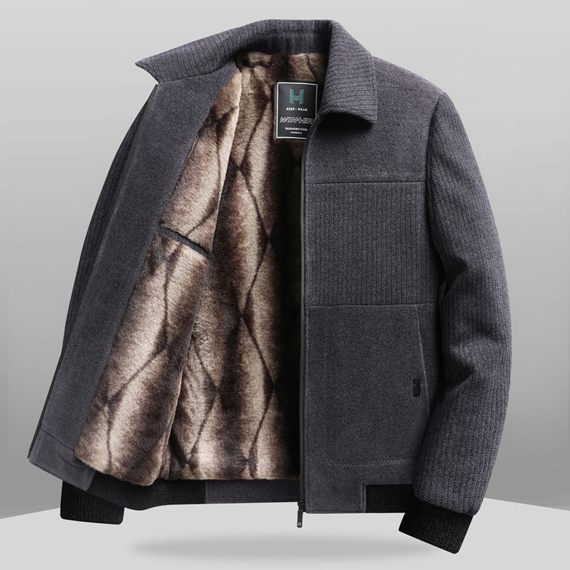IronWool™ Padded Velvet Coat – Haute Homme Edition - enhanced image 10