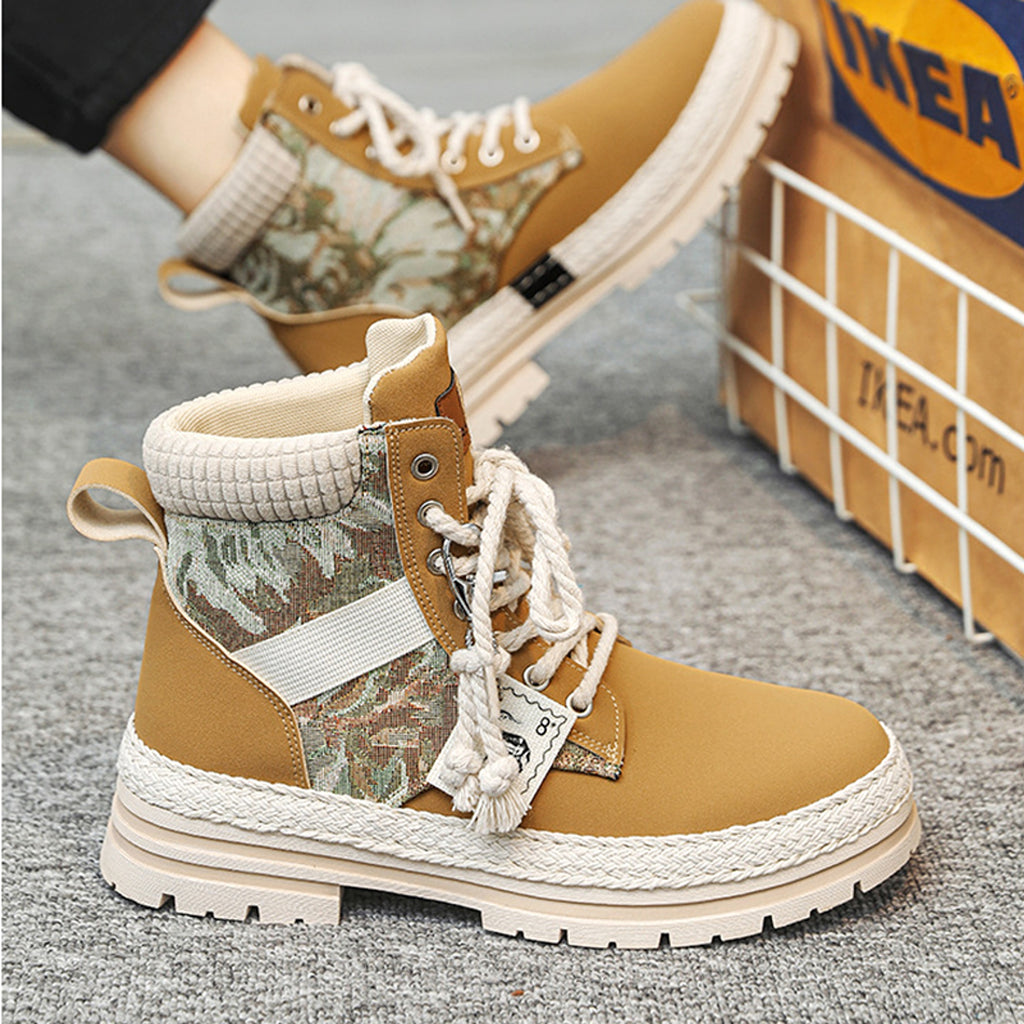 Autumn And Winter High-top Designer Comfy Shoes Men - enhanced image 10