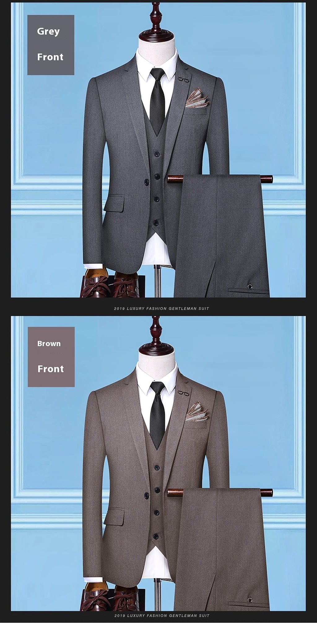 CavalierClass™ – 3PC Men's Banquet Suit Set - enhanced image 10