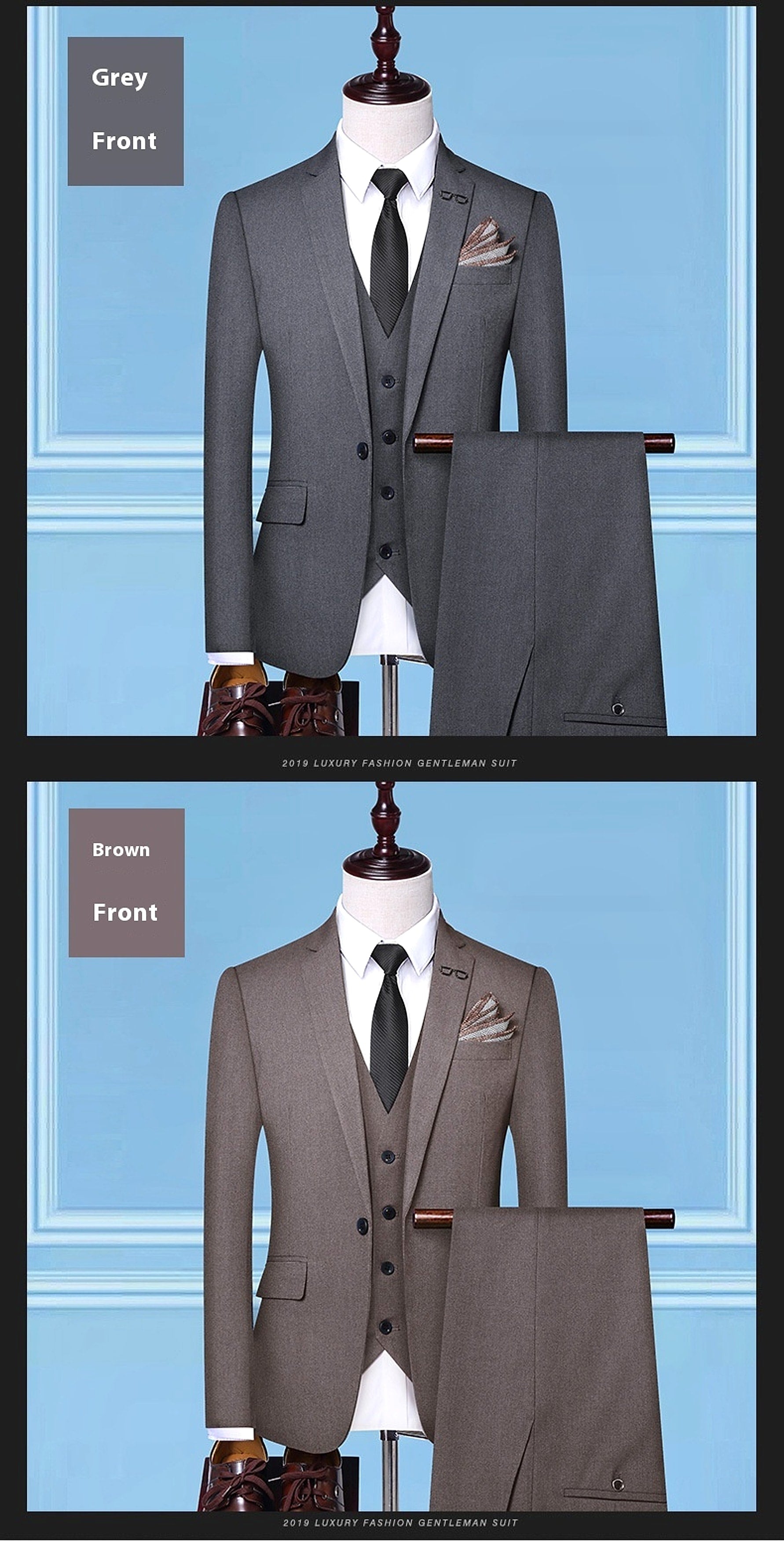 CavalierClass™ – 3PC Men's Banquet Suit Set - enhanced image 10