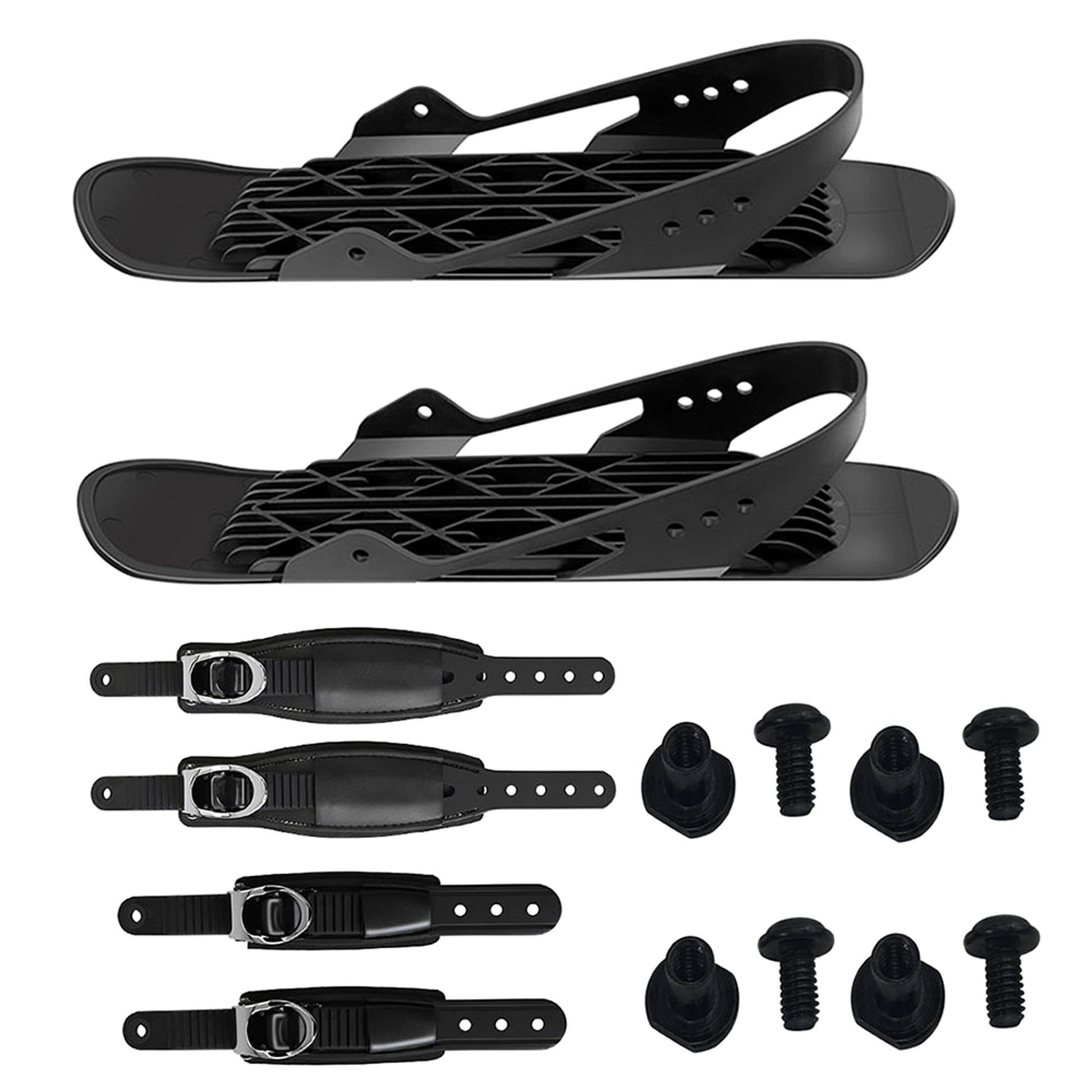 Mini Ski Skates Portable Short Skiboard Adjustable Skates For Snow - enhanced image 10