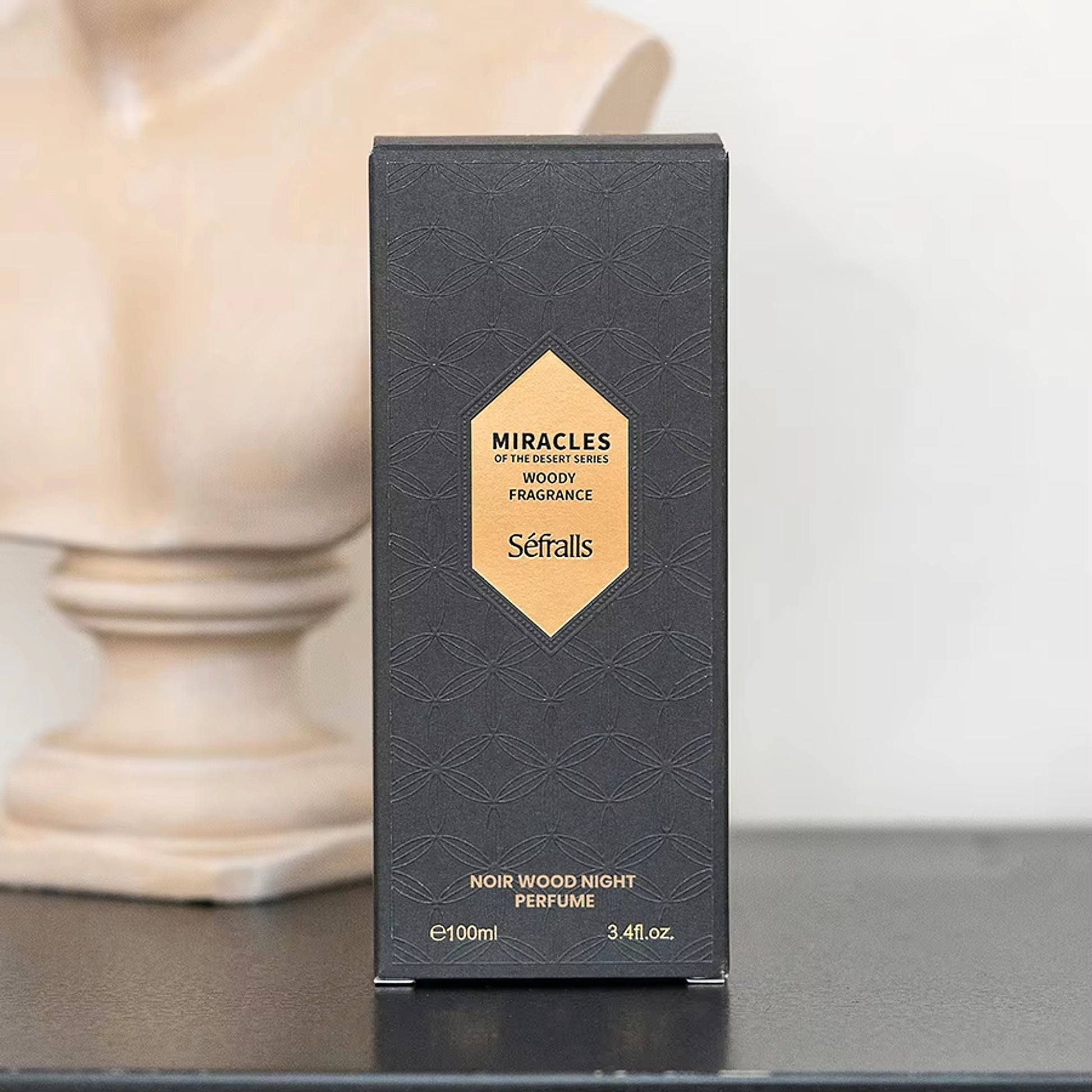 Miracles Sefralls Noir Wood Night Perfume Woody Fragrance Luxury Perfumes Woody  Long Lasting Signature GRACEFUL Fragrance - enhanced image 10