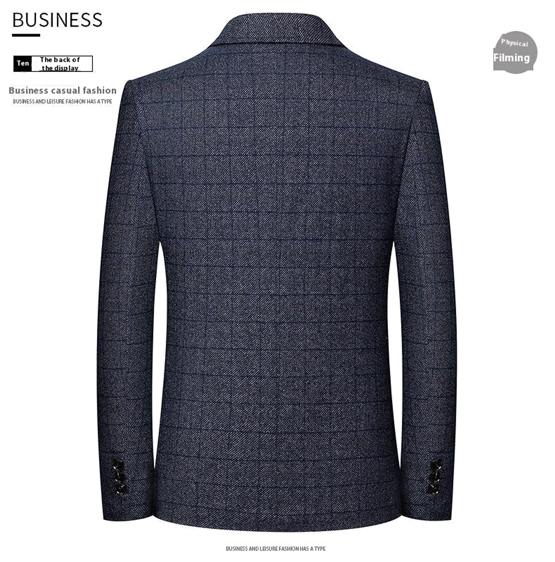 ModernoForm™ – Mid-Age Suit Top for Men - enhanced image 10