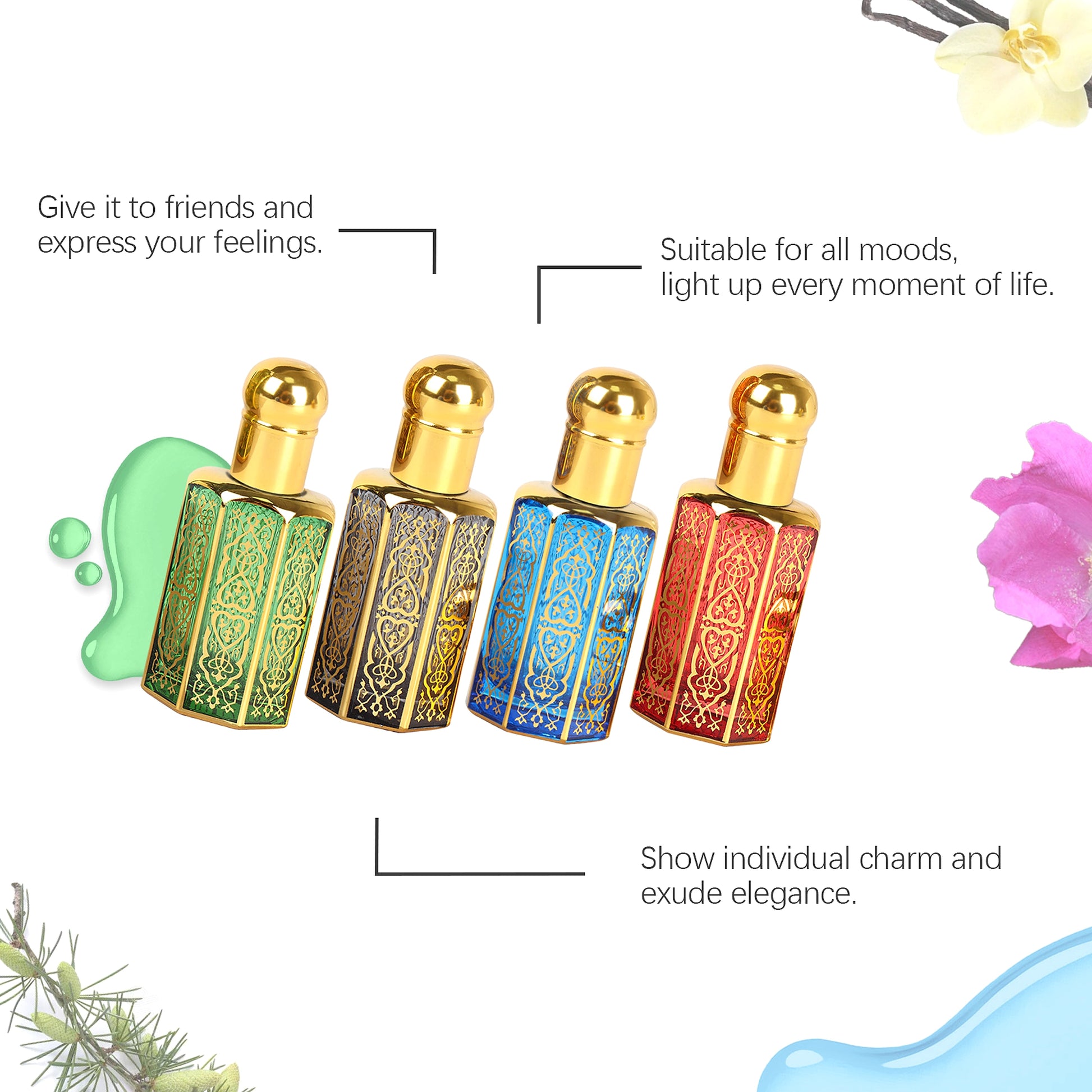 Niche Long-lasting Fresh Date Fragrant Men And Women Fragrance Elegant Style Perfume Orient - enhanced image 10