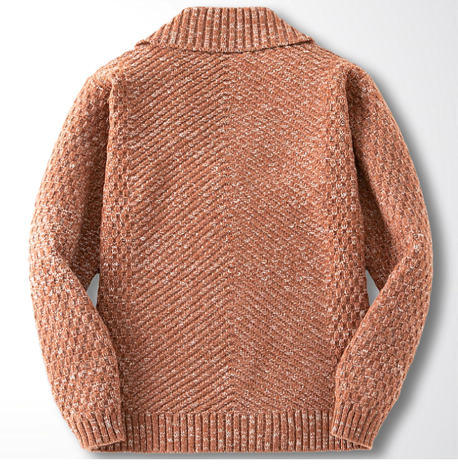 Polyester Men's Long-sleeved Thick Needle Sweater Sweater - enhanced image 10