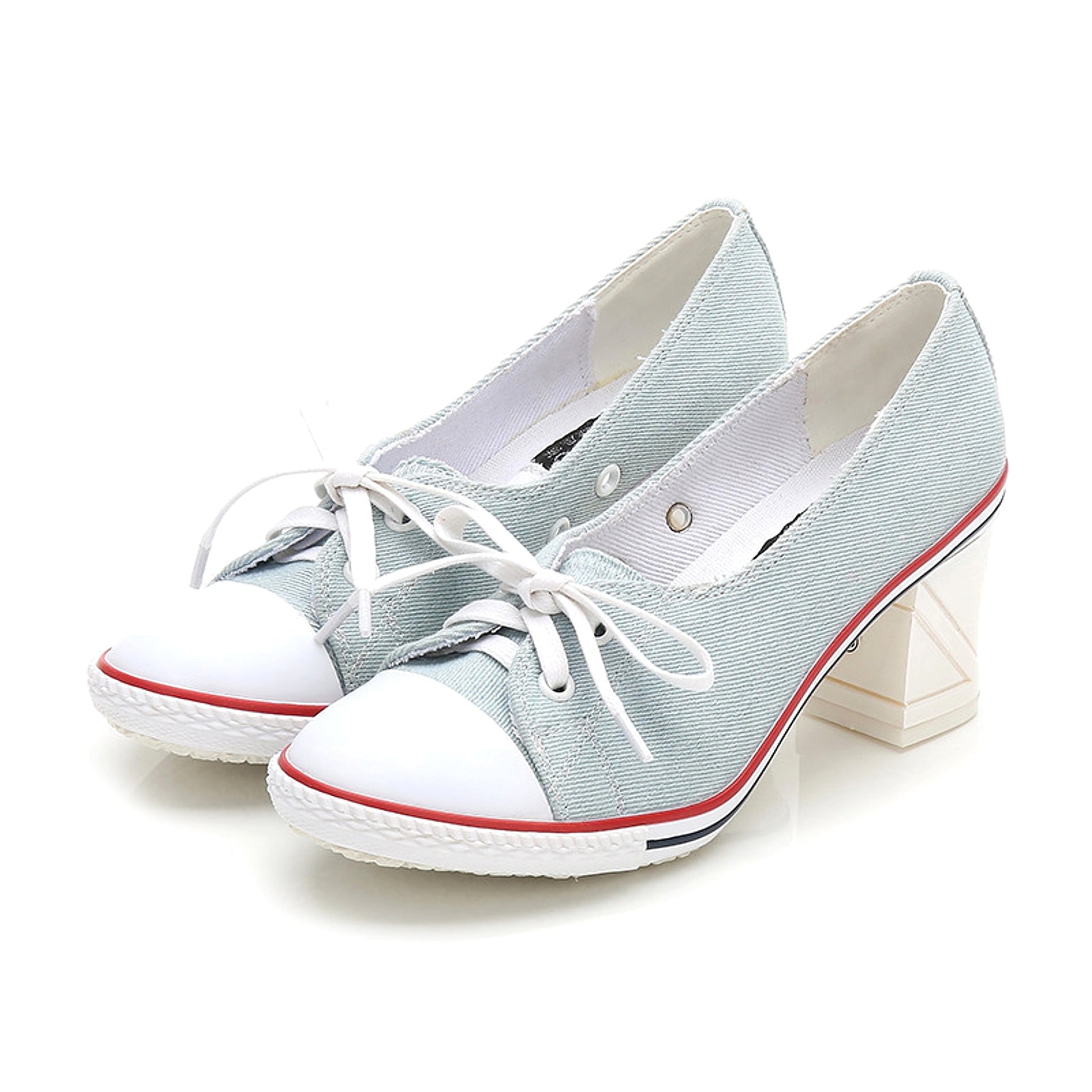 SeoulLift™ – Korean Canvas High-Sole Sneakers (Women) - enhanced image 10