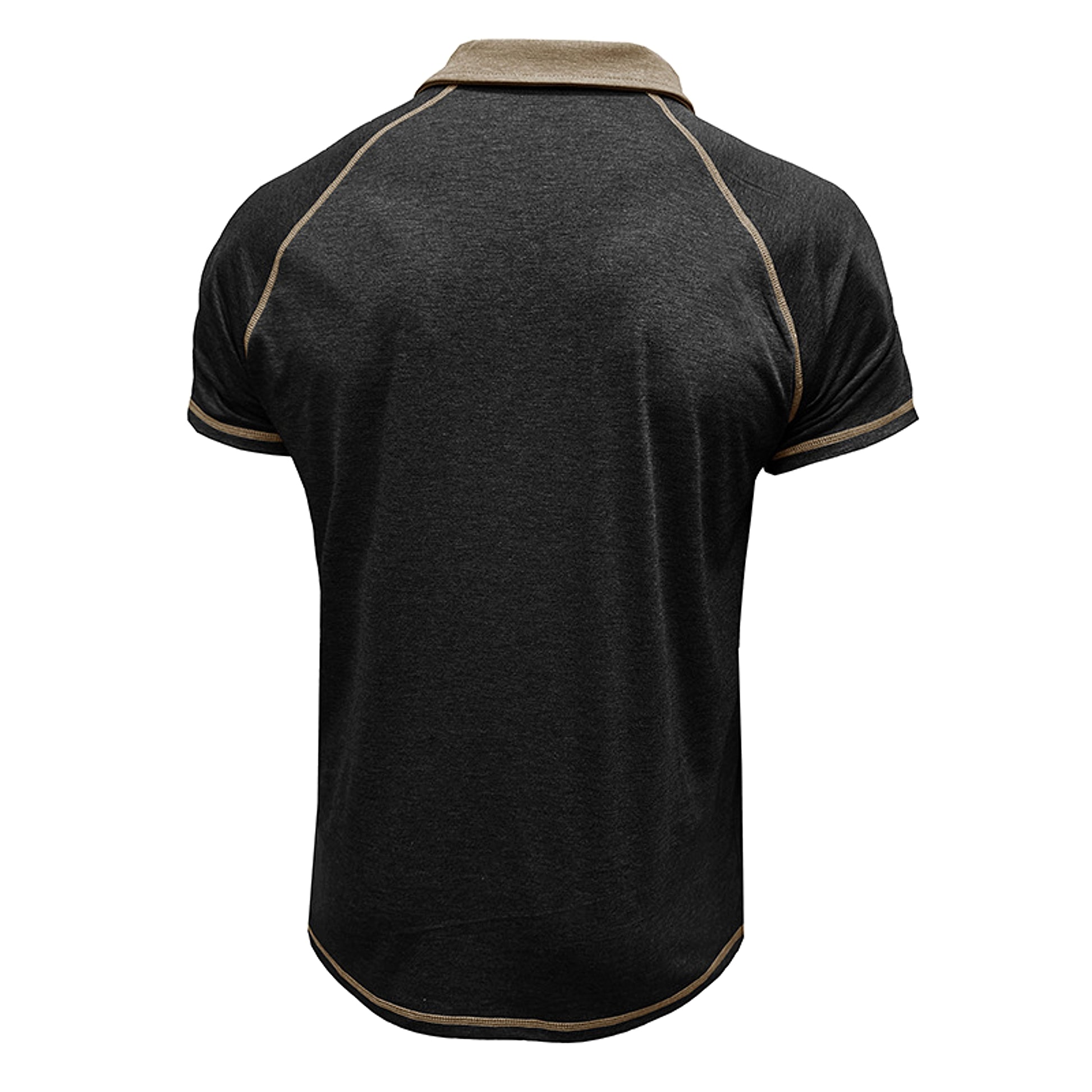 Short-sleeved Lapel T-shirt POLO Bottoming Shirt Men Clothing - enhanced image 10