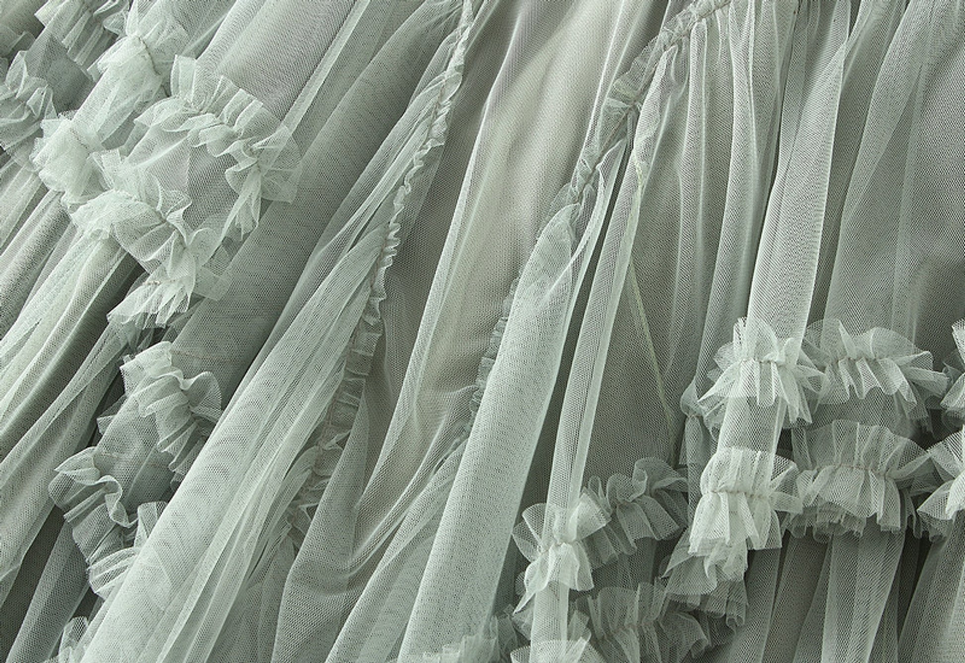 Slimming Multi-layer High-grade Gauze Skirt High-grade Skirt - enhanced image 10