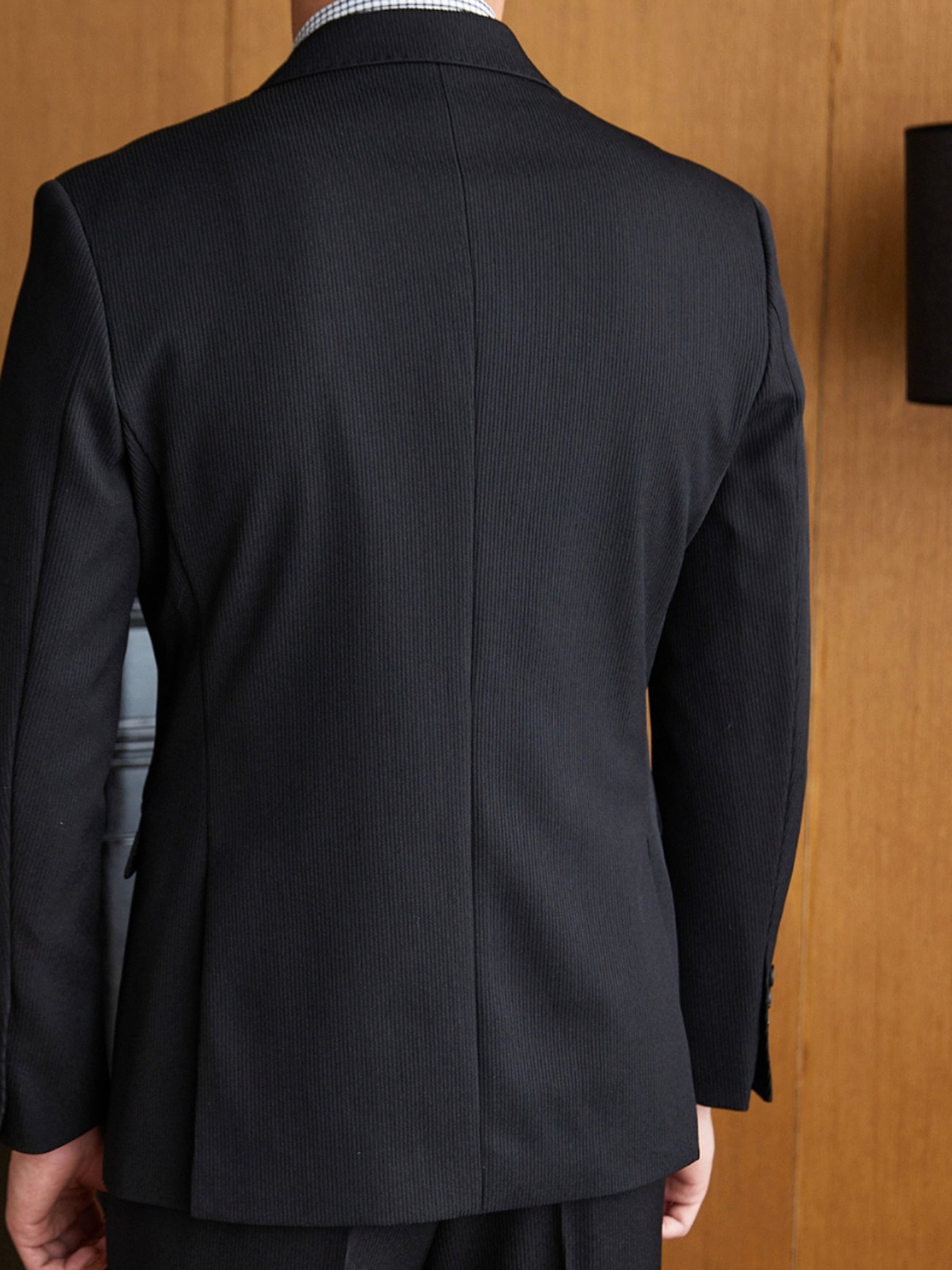 RoyaleForm™ – Spring Double-Breasted Collar Suit Set - enhanced image 10