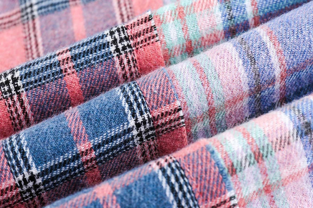 Spring Japanese Style Trend Plaid Stitching DressShirt Women - enhanced image 10