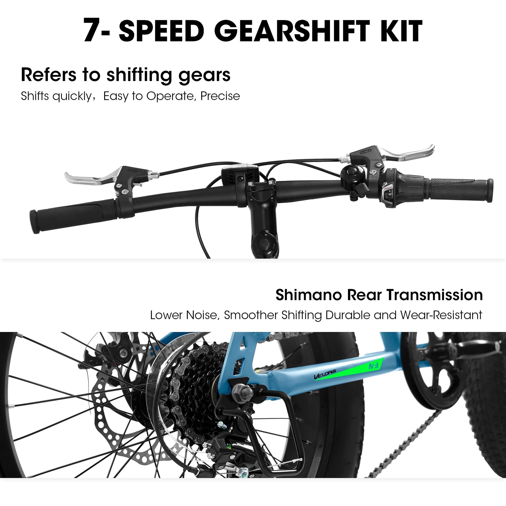 VeloCore™ – 20-Inch Fat Tire Mountain Bike - enhanced image 10