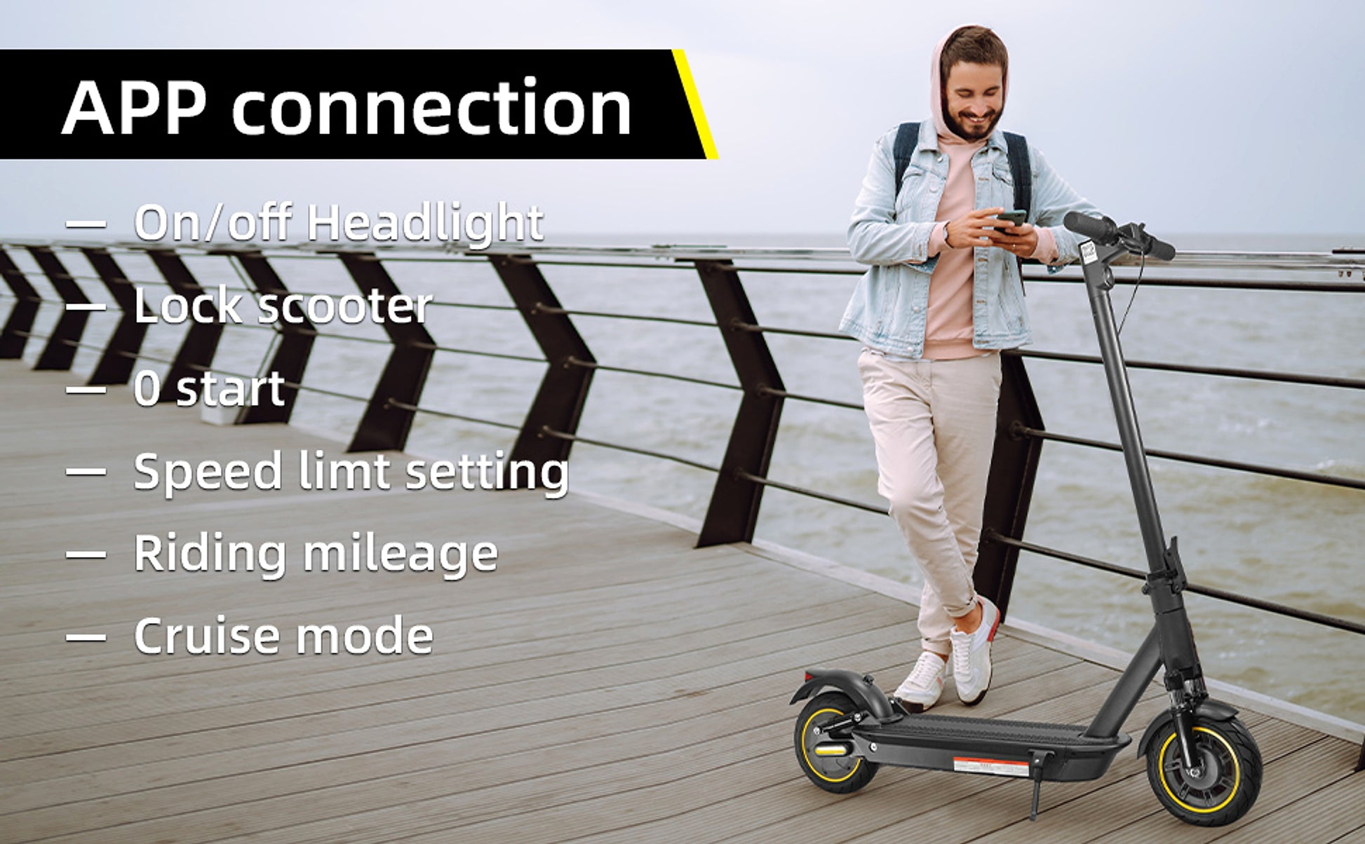 VoltStrider™ DMAXX – 10" App-Connected Electric Scooter (350W, Foldable, Anti-Theft) - enhanced image 10