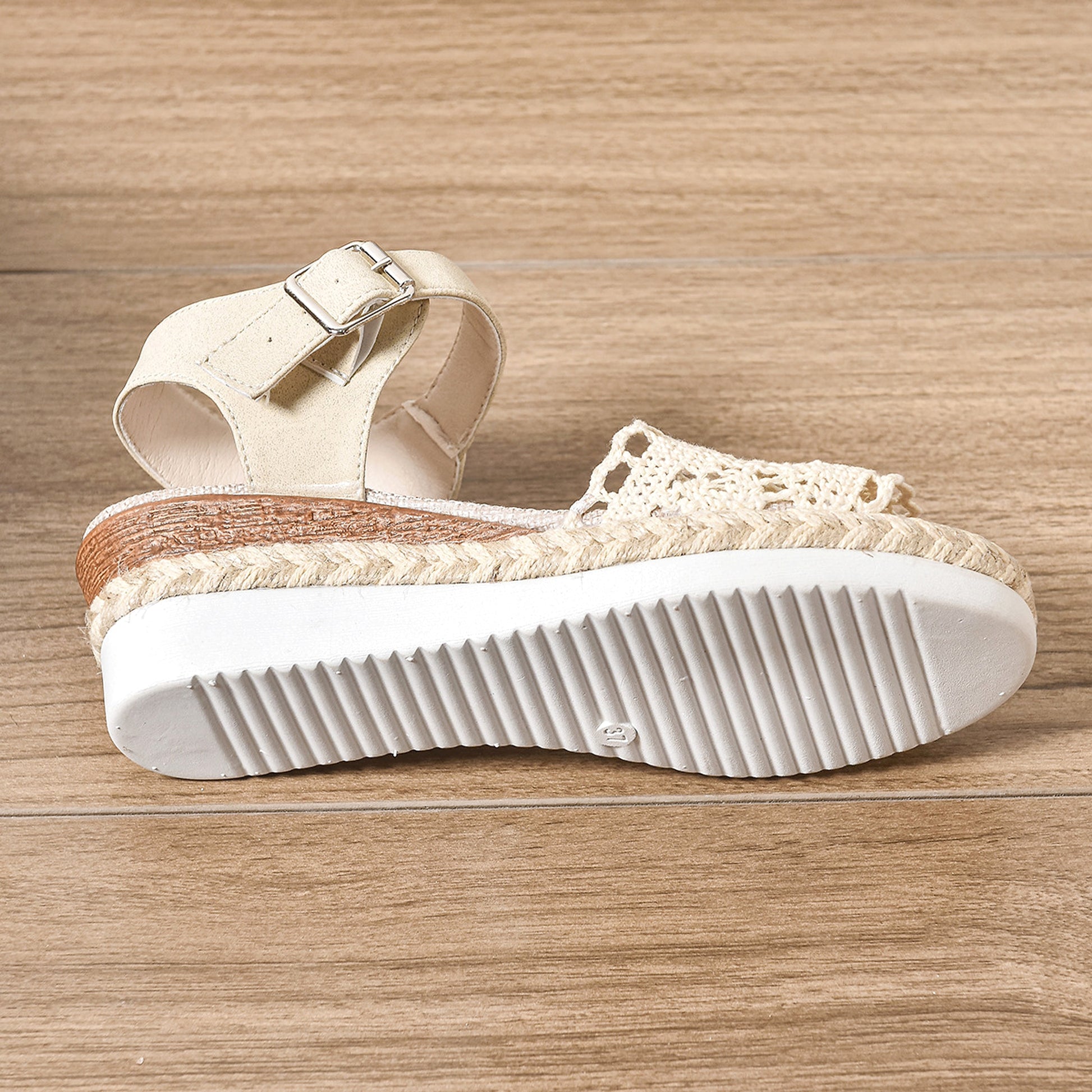 25 Edition – Boho Platform Buckle Wedge Sandals - enhanced image 11