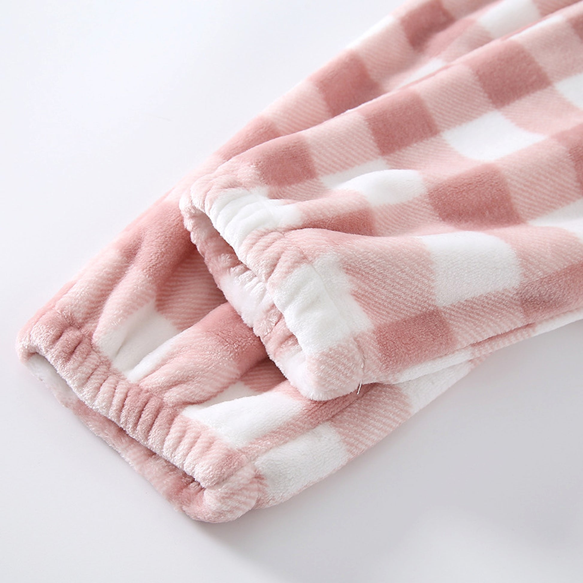 Couple Flannel Pajama Pants Plaid Women Autumn And Winter Plus Size Thickened - enhanced image 11