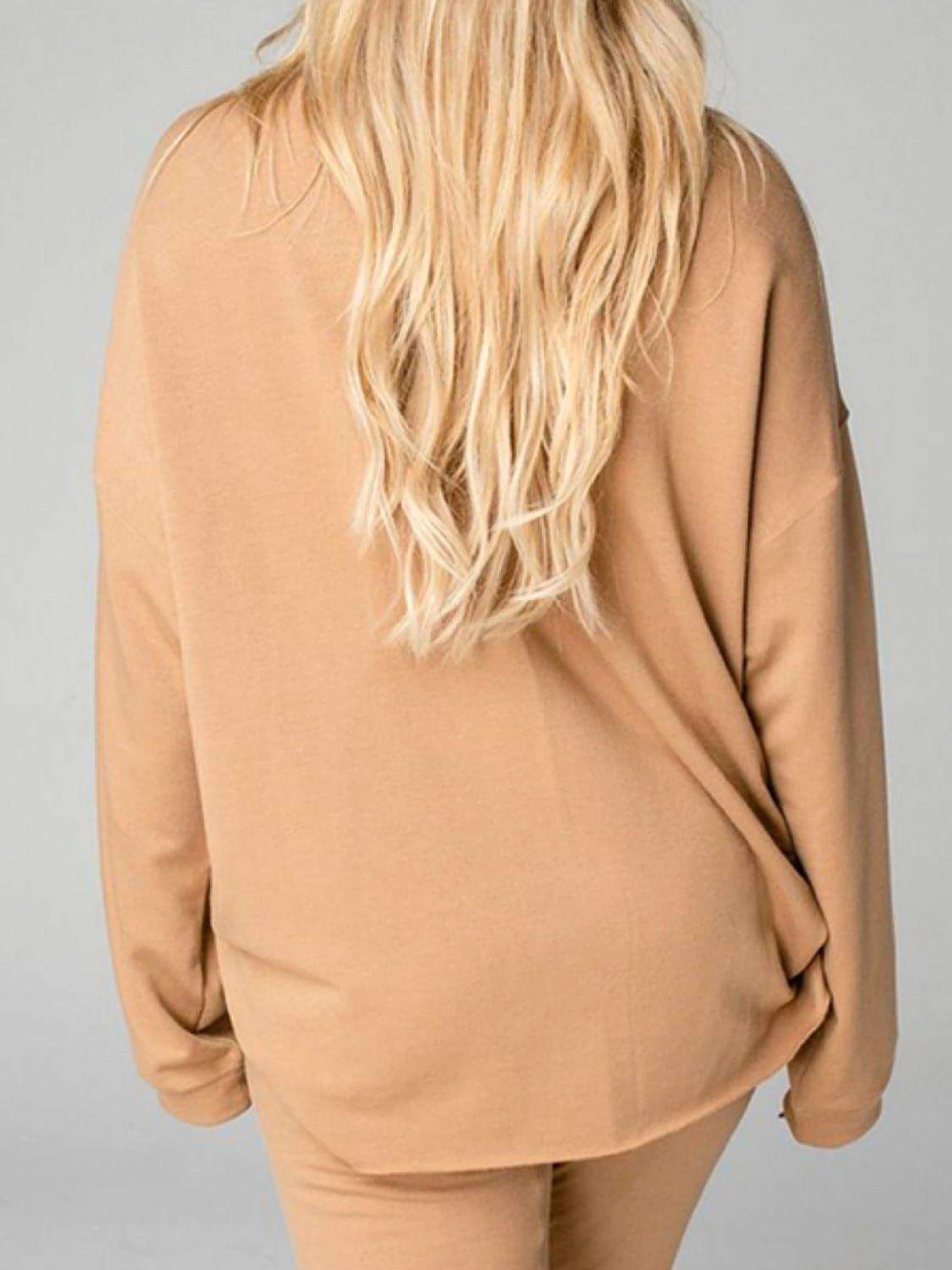 Distressed Sweatshirt and Joggers Set - enhanced image 11