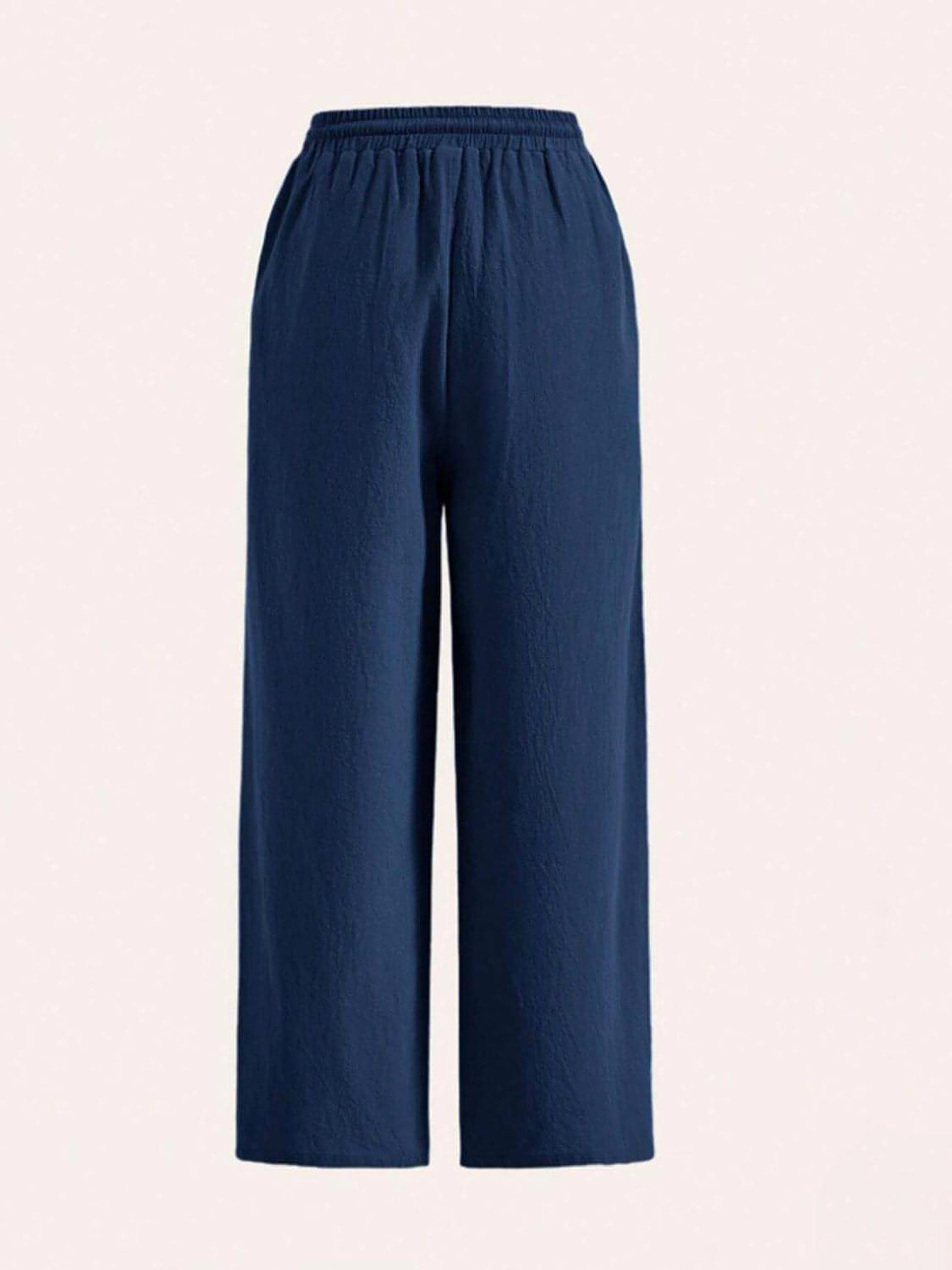 Drawstring Wide Leg Pants - enhanced image 11