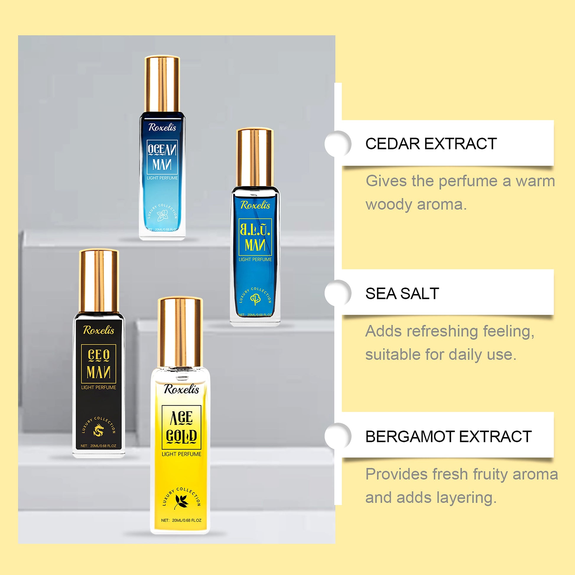 Roxelis™ Men’s Luxury Collection – 4 Scents of Power. One Signature Gift. - enhanced image 11