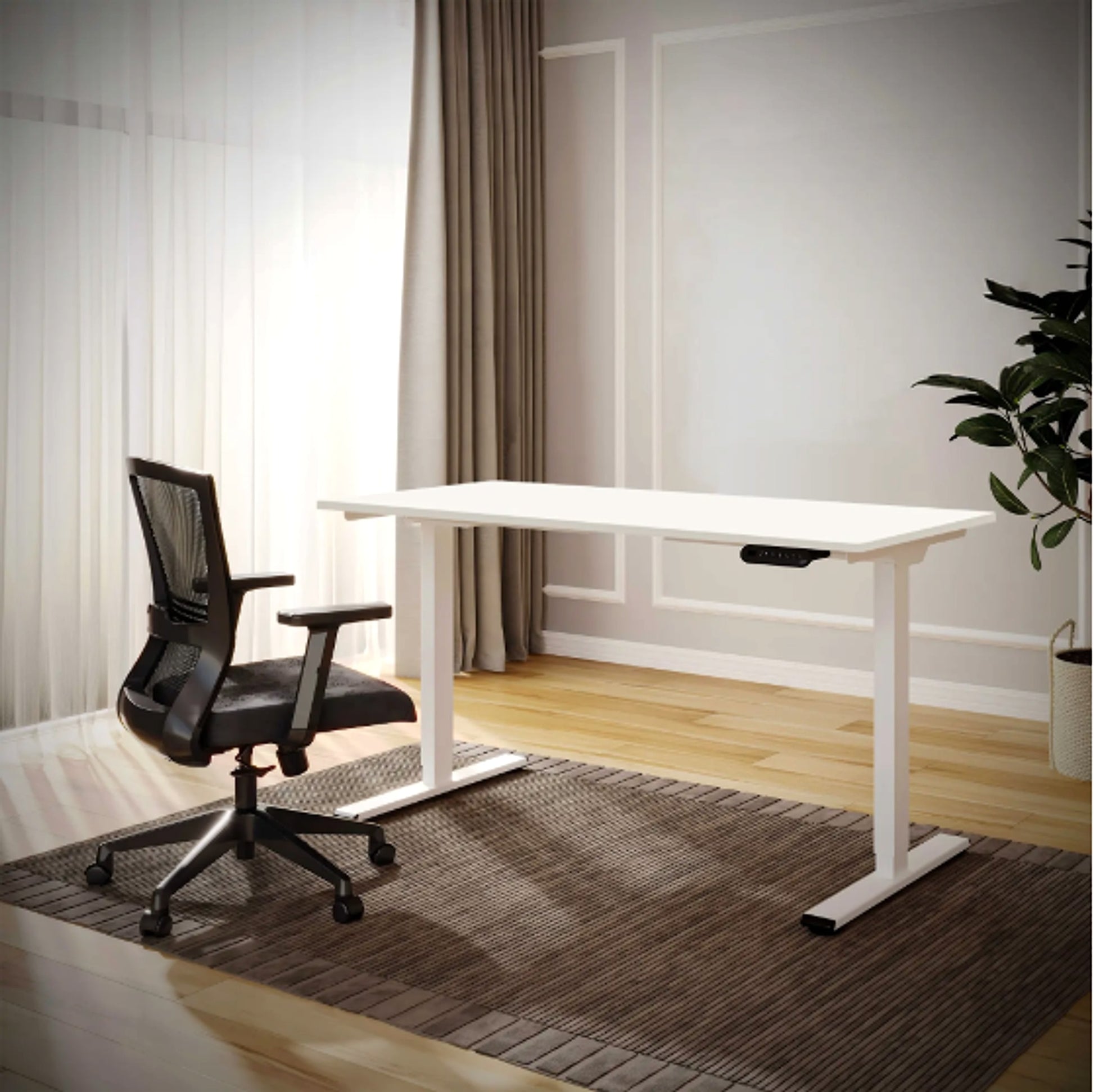 ErgoFlex™ – Electric Standing Desk 55" x 28" with Dual Motor & Memory Panel (US Warehouse) - enhanced image 11