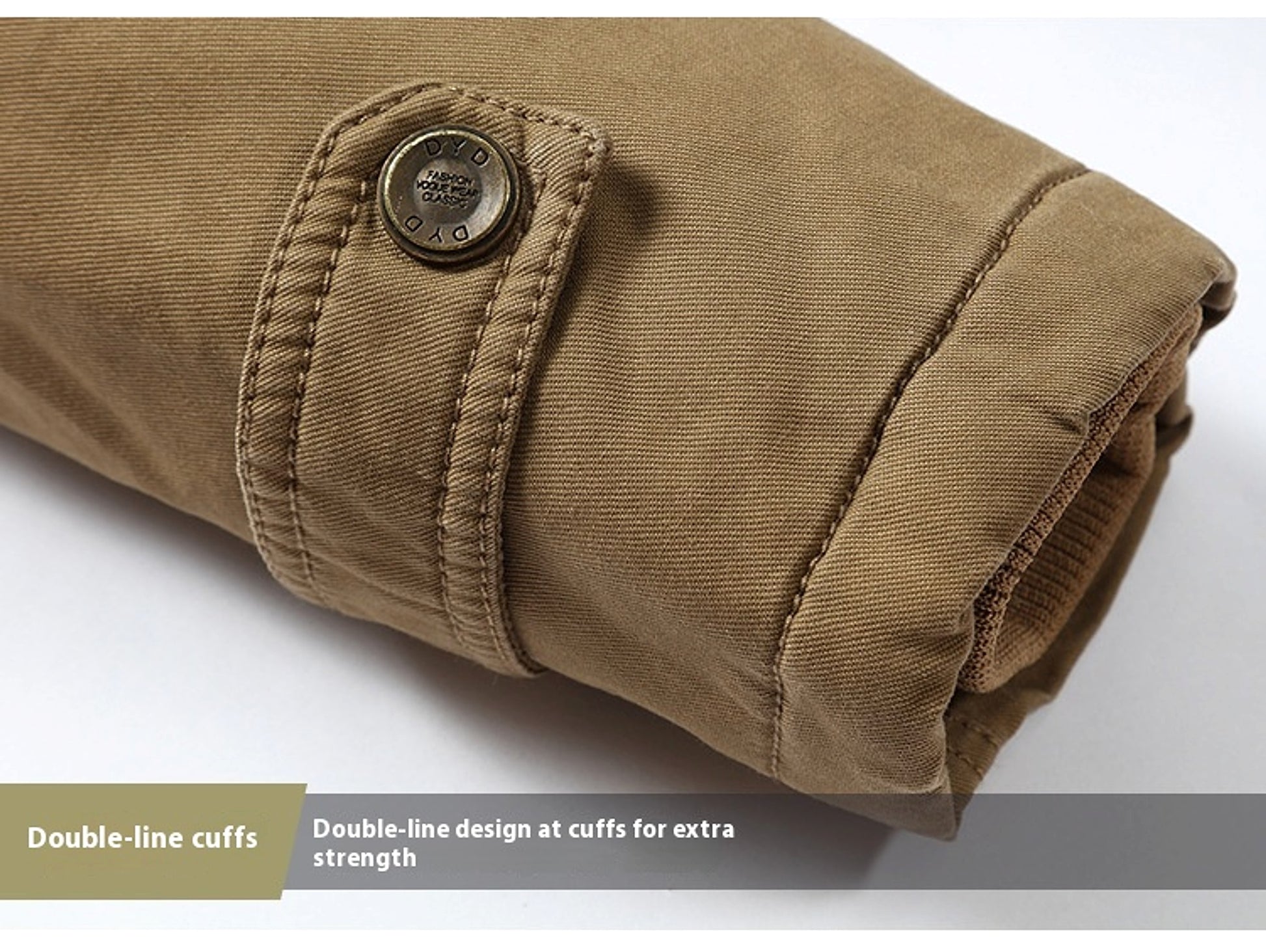 Fleece-lined Warm-keeping And Cold-proof Warm Men's Casual Jacket - enhanced image 11