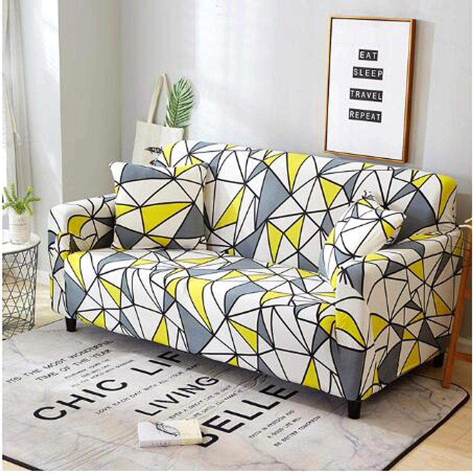 FlexiCover™ – Universal Elastic Sofa Slipcover - enhanced image 11