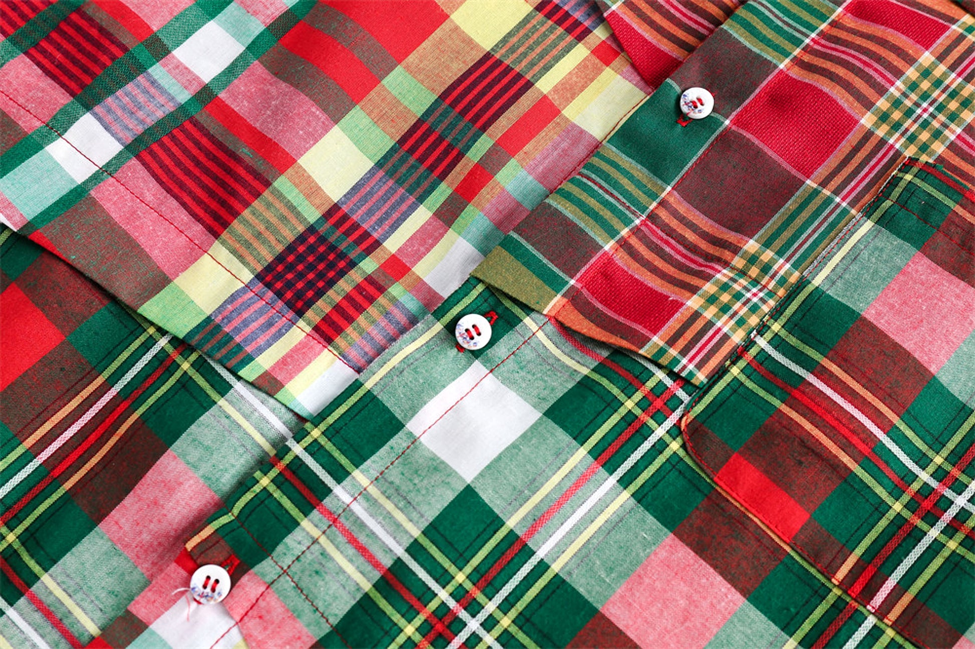 Irregular Spliced Plaid Blouse Women DressShirt - enhanced image 11