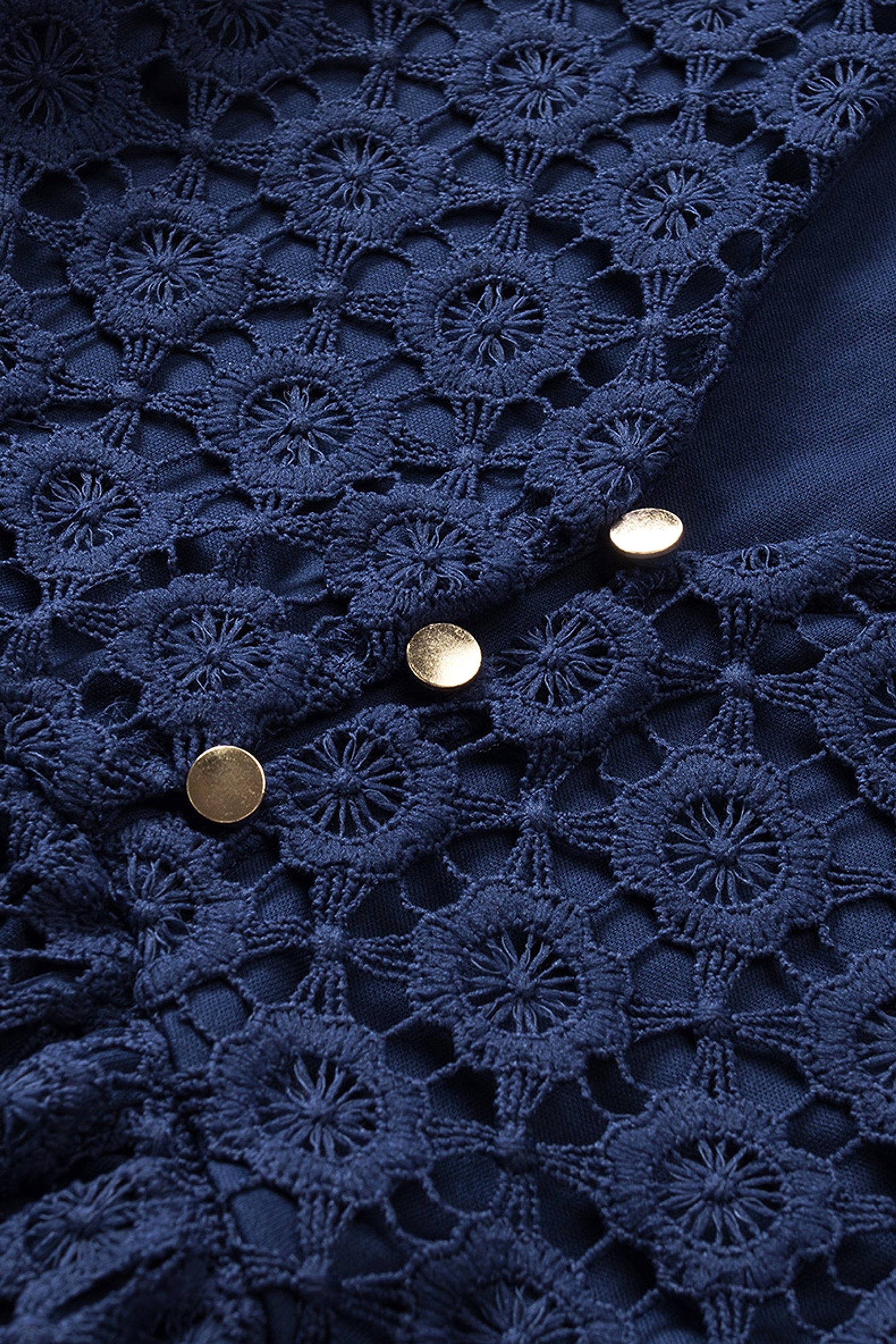 A. Lace Stitching Long Sleeve Dress Women - enhanced image 11
