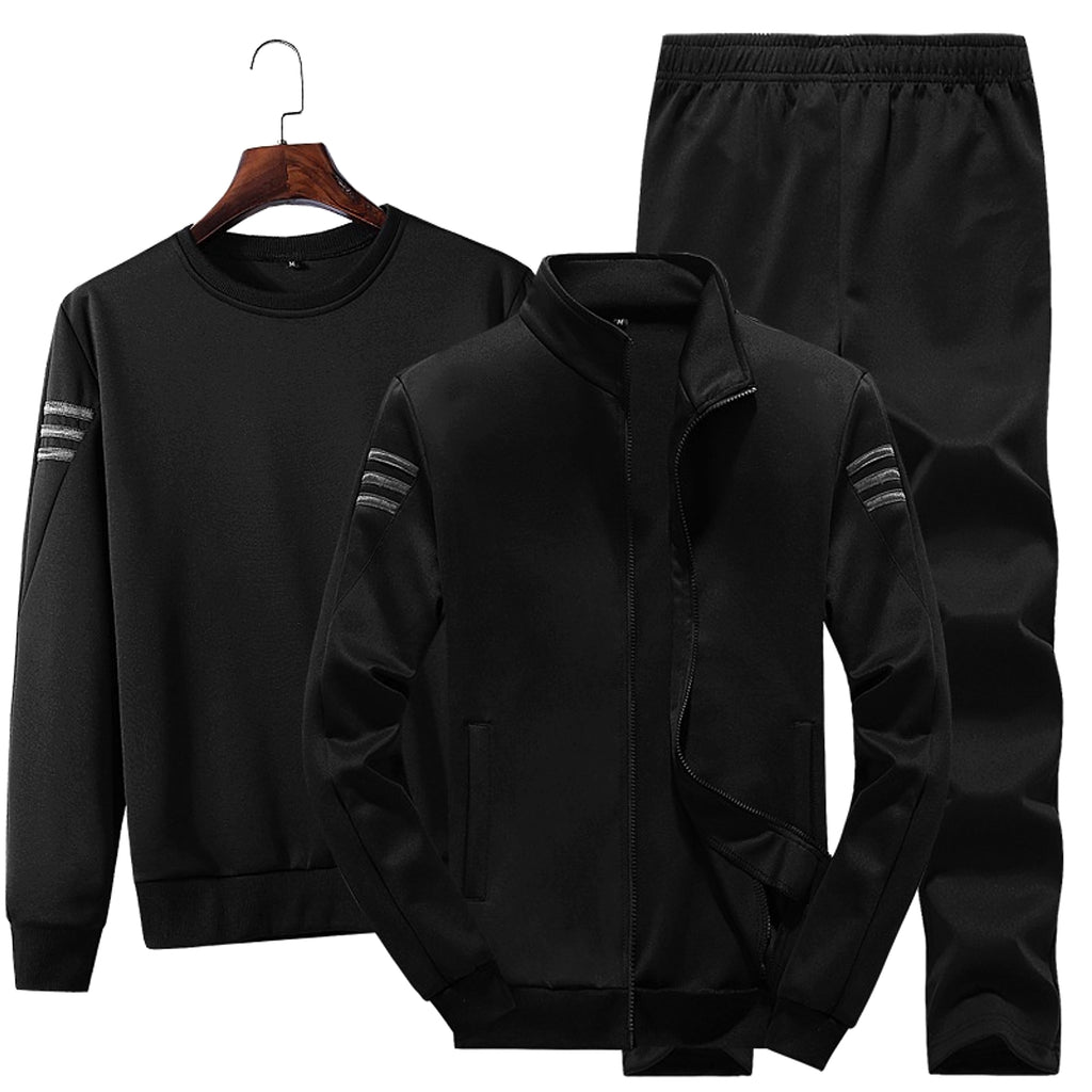 Leisure Sports Tracksuit Men's Clothing - enhanced image 11