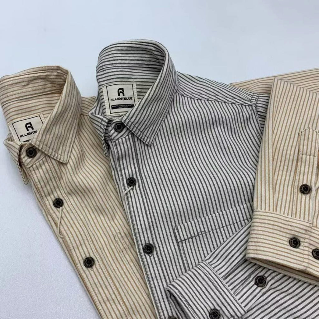Letter Long Sleeve Loose Boys Summer Trendy All-match Casual DressShirt - enhanced image 11