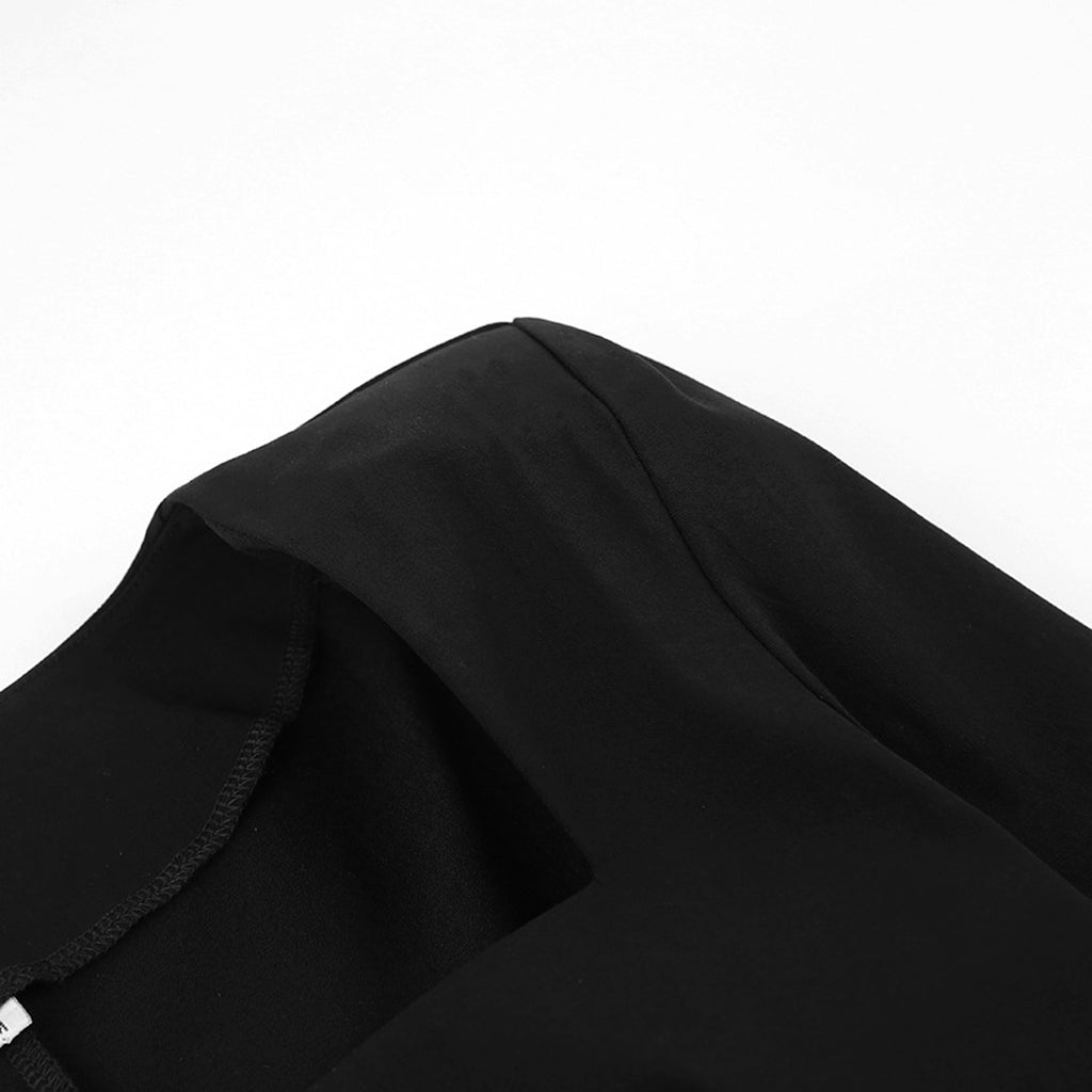 A1. Long Skirt, Square Neck, Slim Fit - enhanced image 11