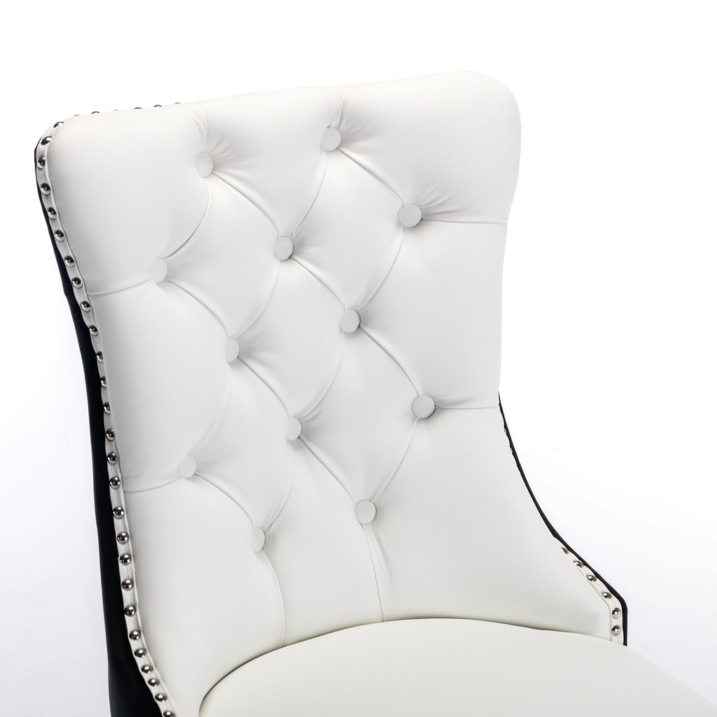 LuneluX_Home – Royal Banquet Chairs (Tufted Velvet, 2 pcs) - enhanced image 11