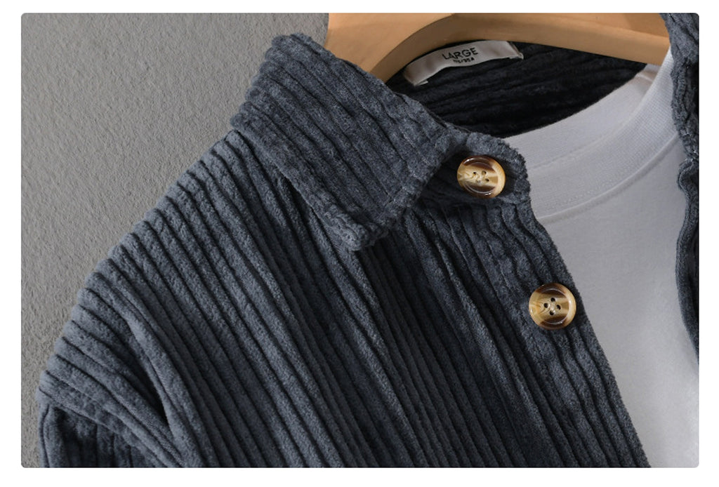 VelvEdge™ – Heavy Corduroy Overshirt Jacket - enhanced image 11