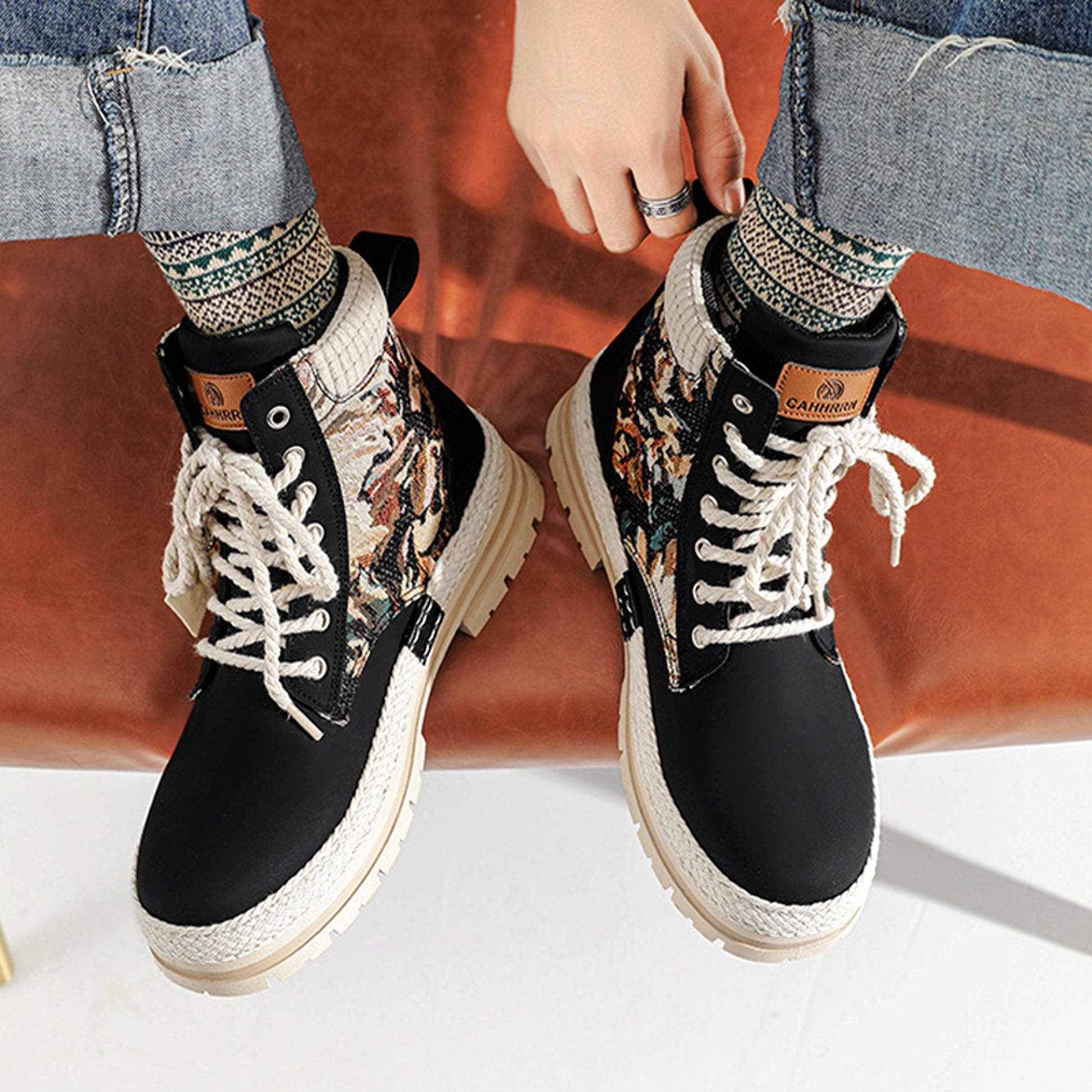 Autumn And Winter High-top Designer Comfy Shoes Men - enhanced image 11