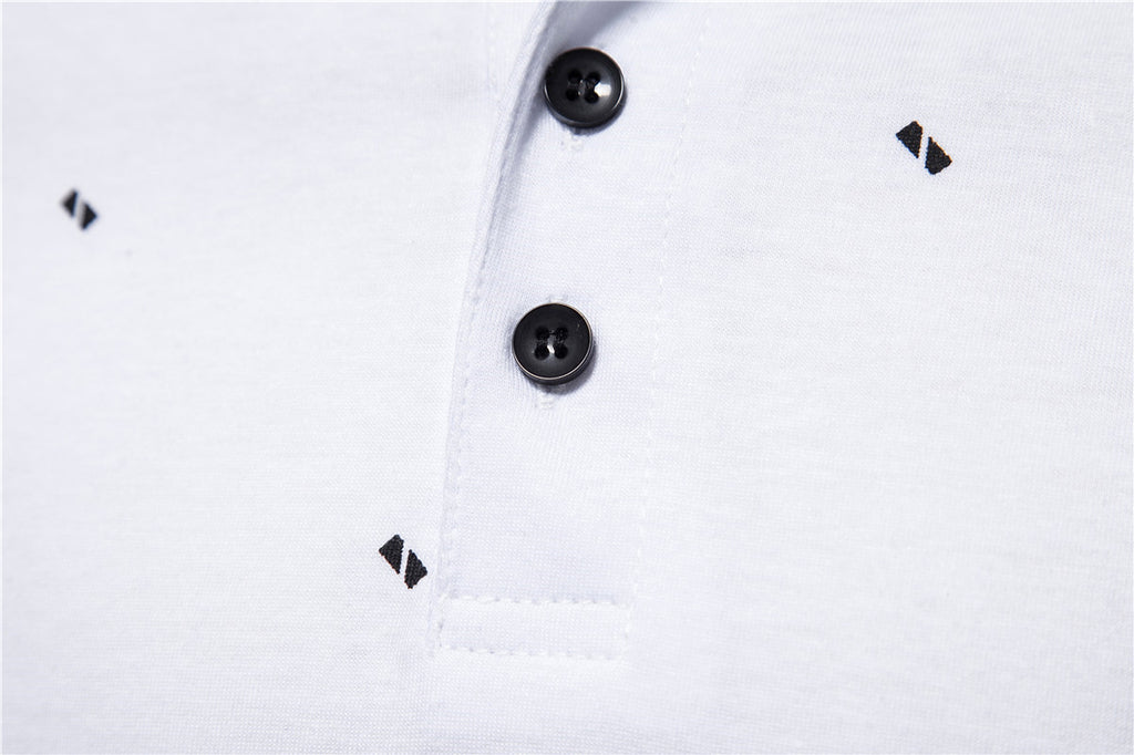 Men's Short Sleeve Fashion Printed Polo T-Shirt - enhanced image 11