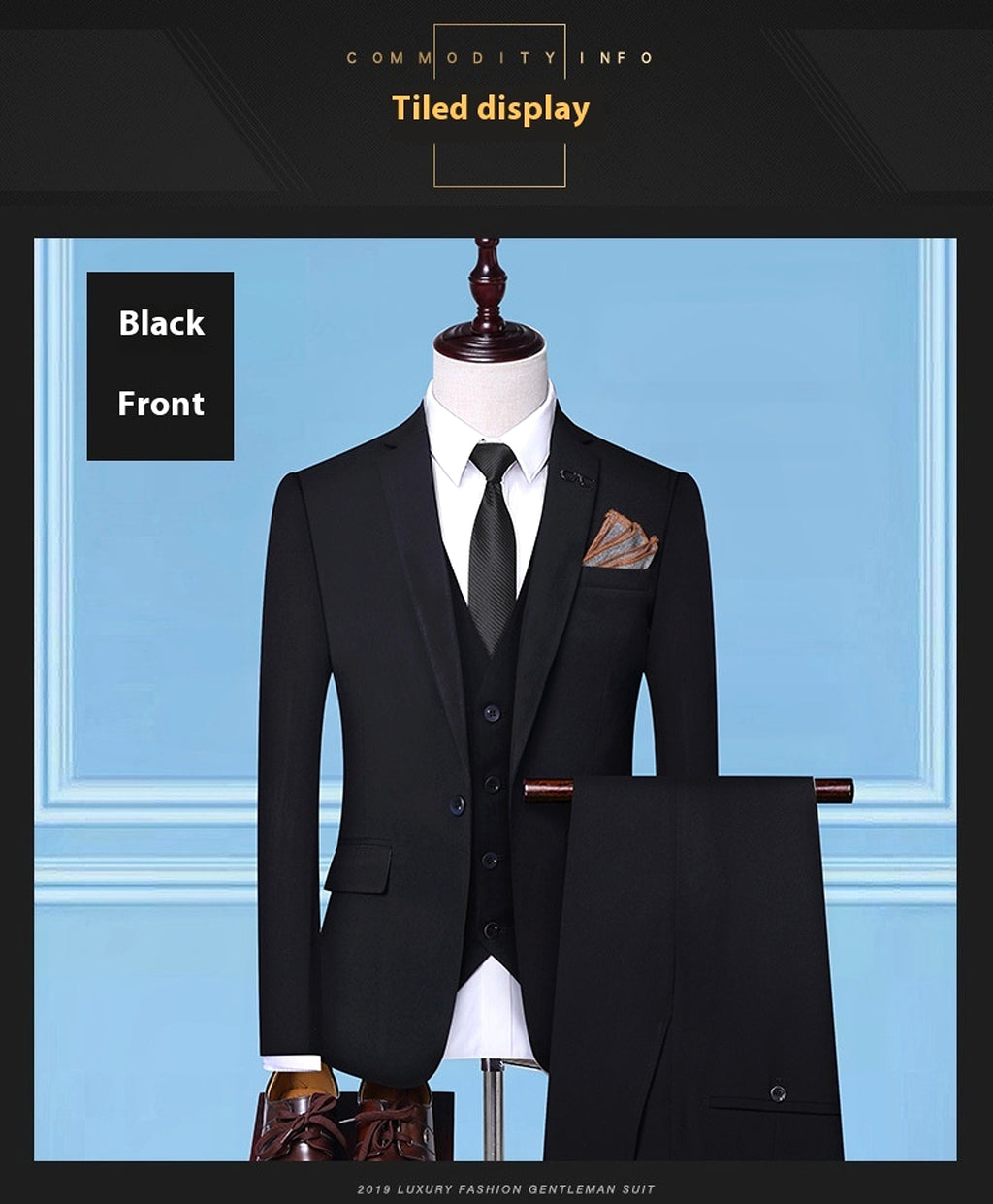 CavalierClass™ – 3PC Men's Banquet Suit Set - enhanced image 11